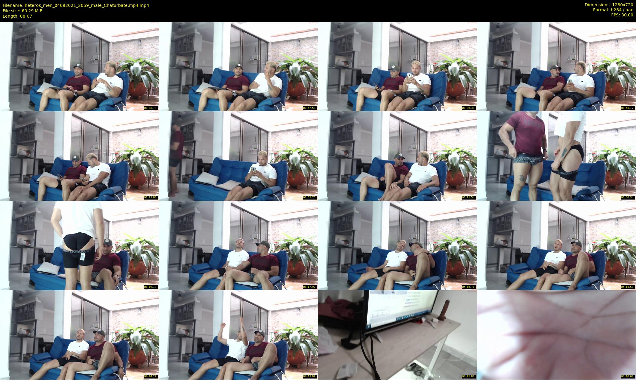 heteros_men — 9 minute Chaturbate male cam show recording, 720p, Sep 4, 2021