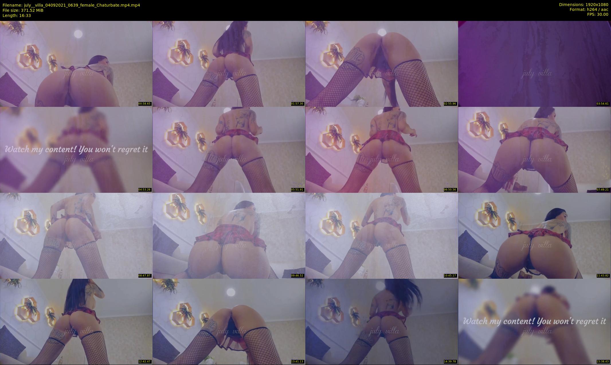 july__villa — 17 minute Chaturbate female cam show recording, 1080p, Sep 4, 2021