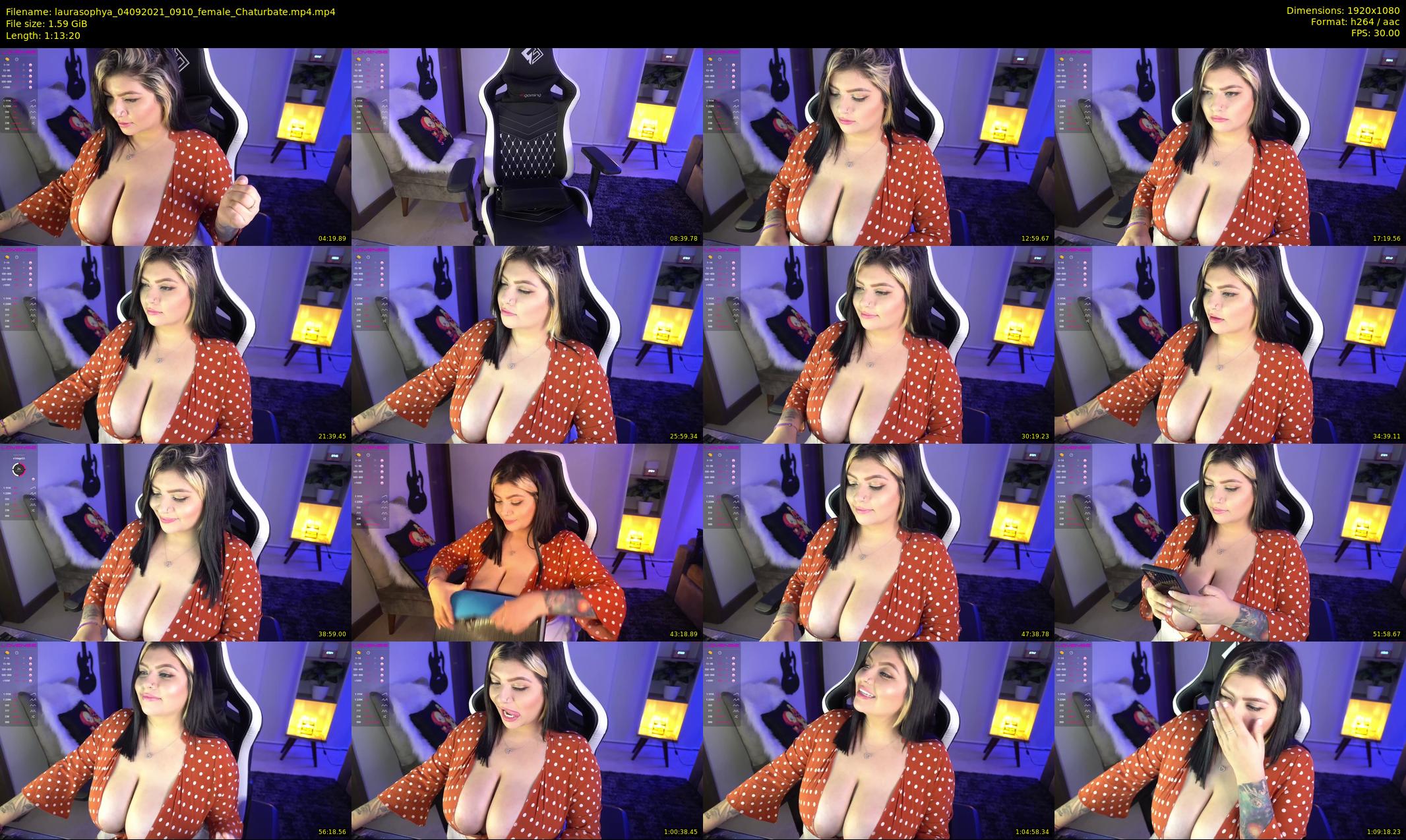 laurasophya — 74 minute Chaturbate female cam show recording, 1080p, Sep 4, 2021