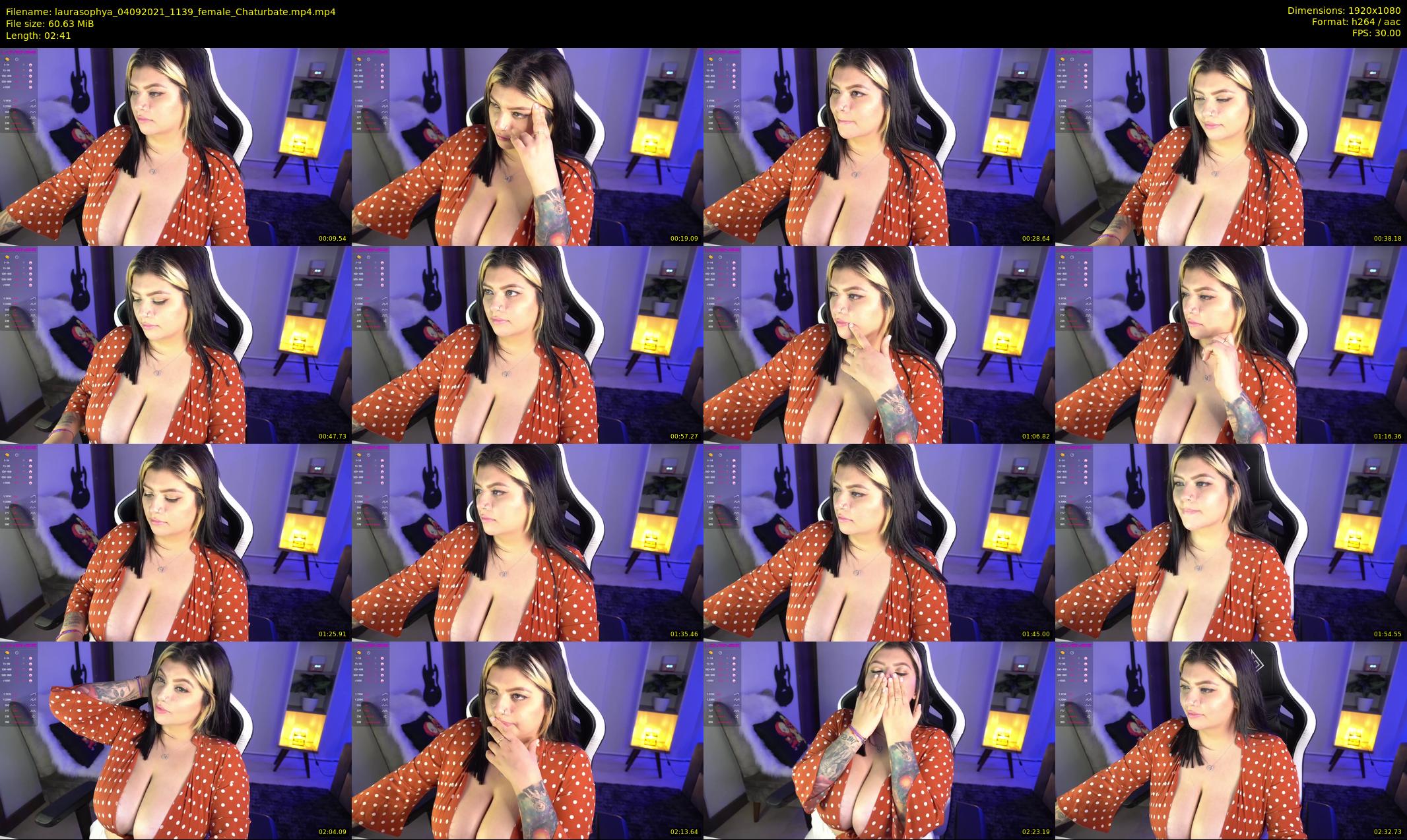 laurasophya — 3 minute Chaturbate female cam show recording, 1080p, Sep 4, 2021
