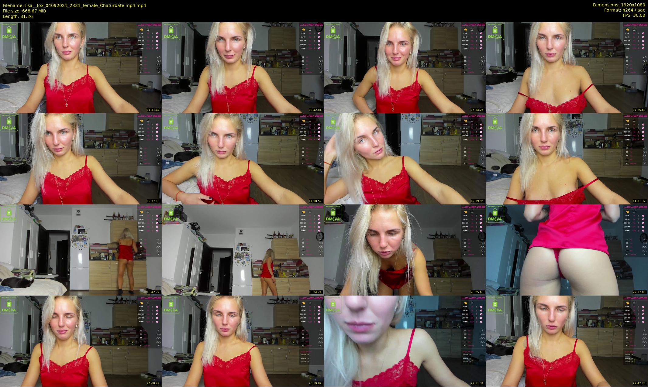 lisa__fox — 32 minute Chaturbate female cam show recording, 1080p, Sep 4, 2021