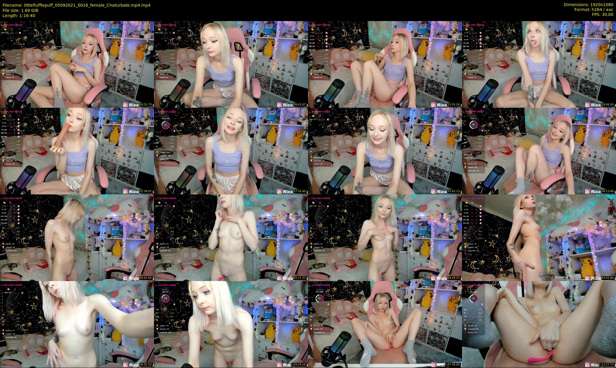 littleflufflepuff — 77 minute Chaturbate female cam show recording, 1080p, Sep 5, 2021