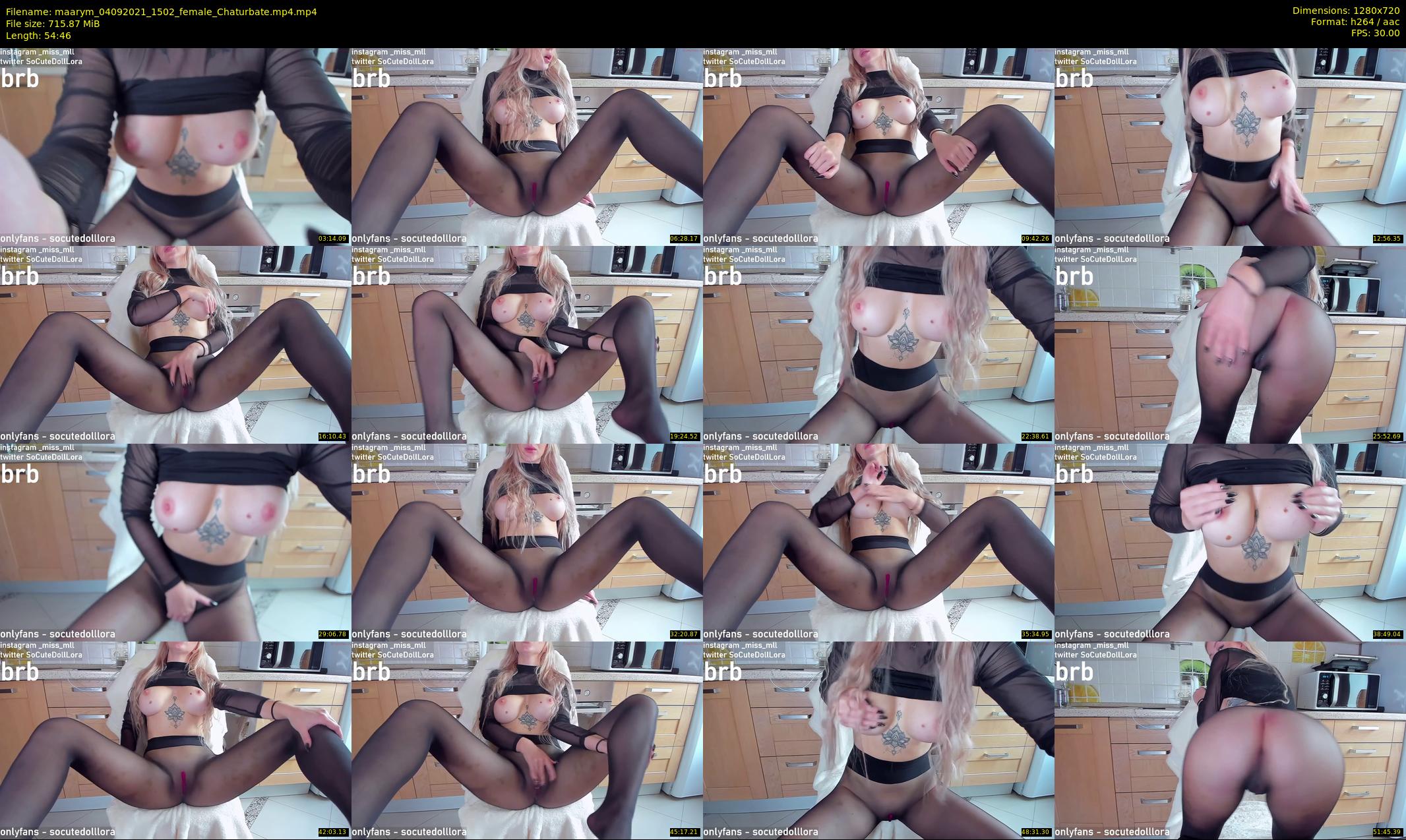maarym — 55 minute Chaturbate couple cam show recording, 720p, Sep 4, 2021
