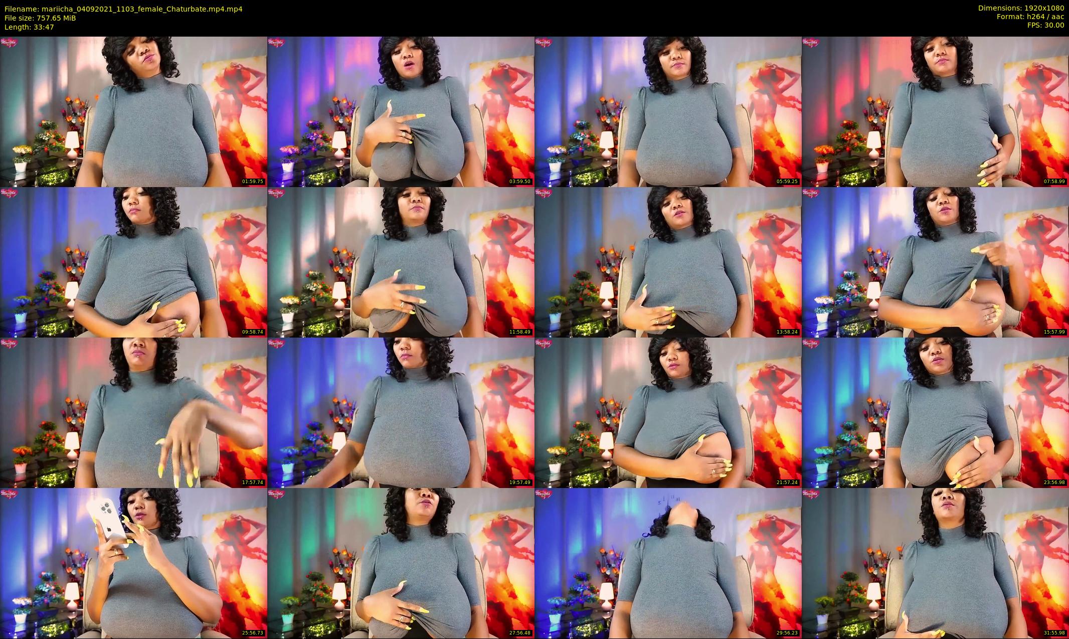 mariicha — 34 minute Chaturbate female cam show recording, 1080p, Sep 4, 2021