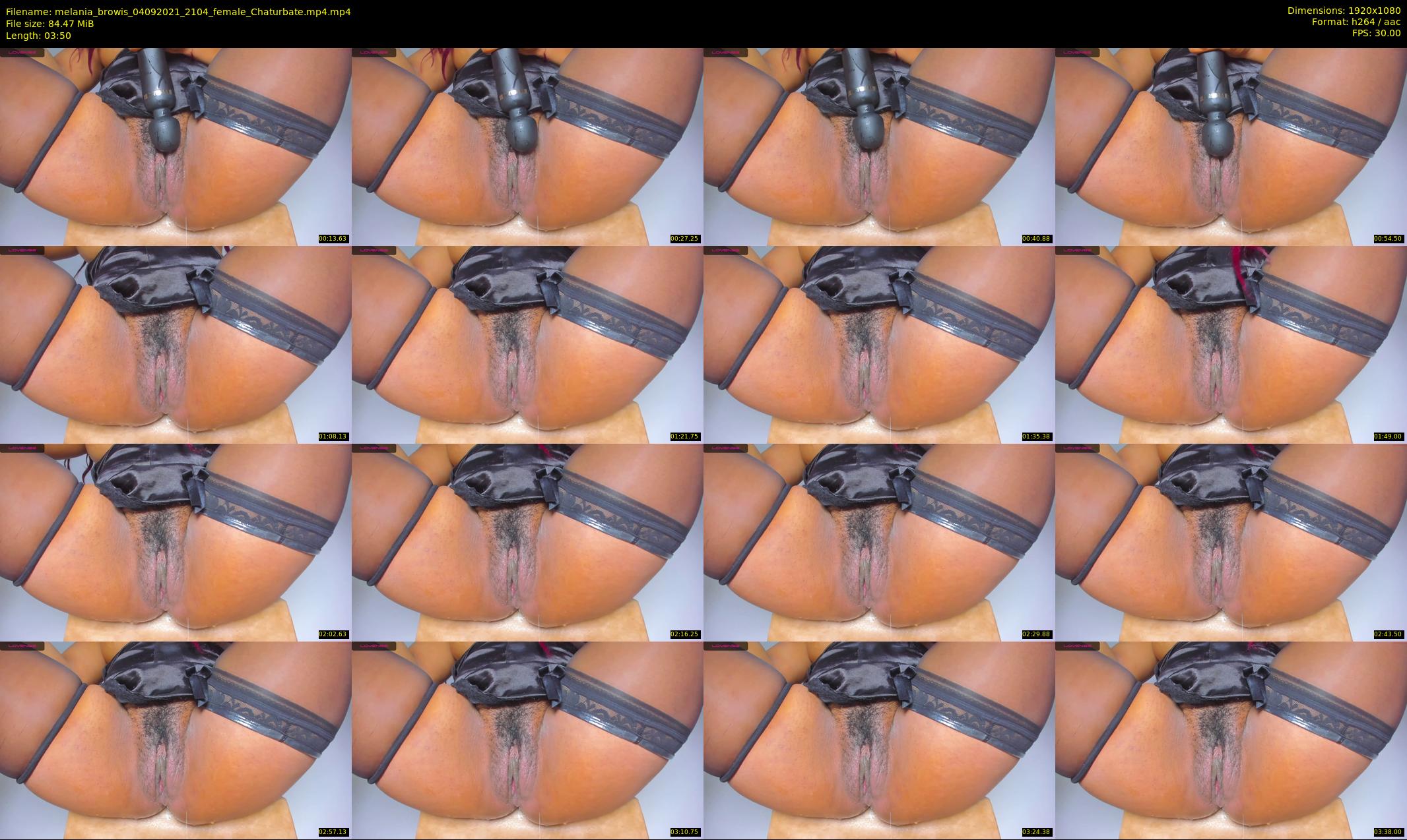 melania_browis — 4 minute Chaturbate female cam show recording, 1080p, Sep 4, 2021
