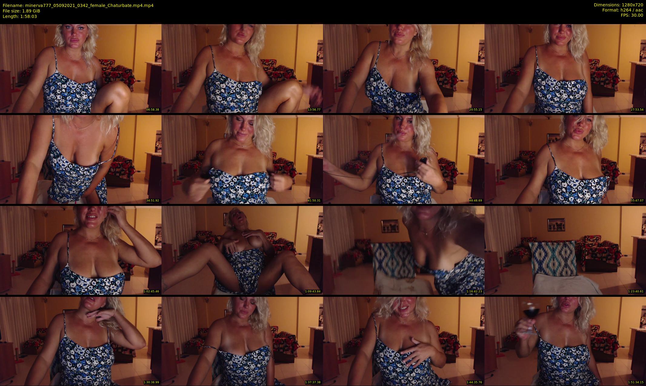 minerva777 — 119 minute Chaturbate female cam show recording, 720p, Sep 5, 2021