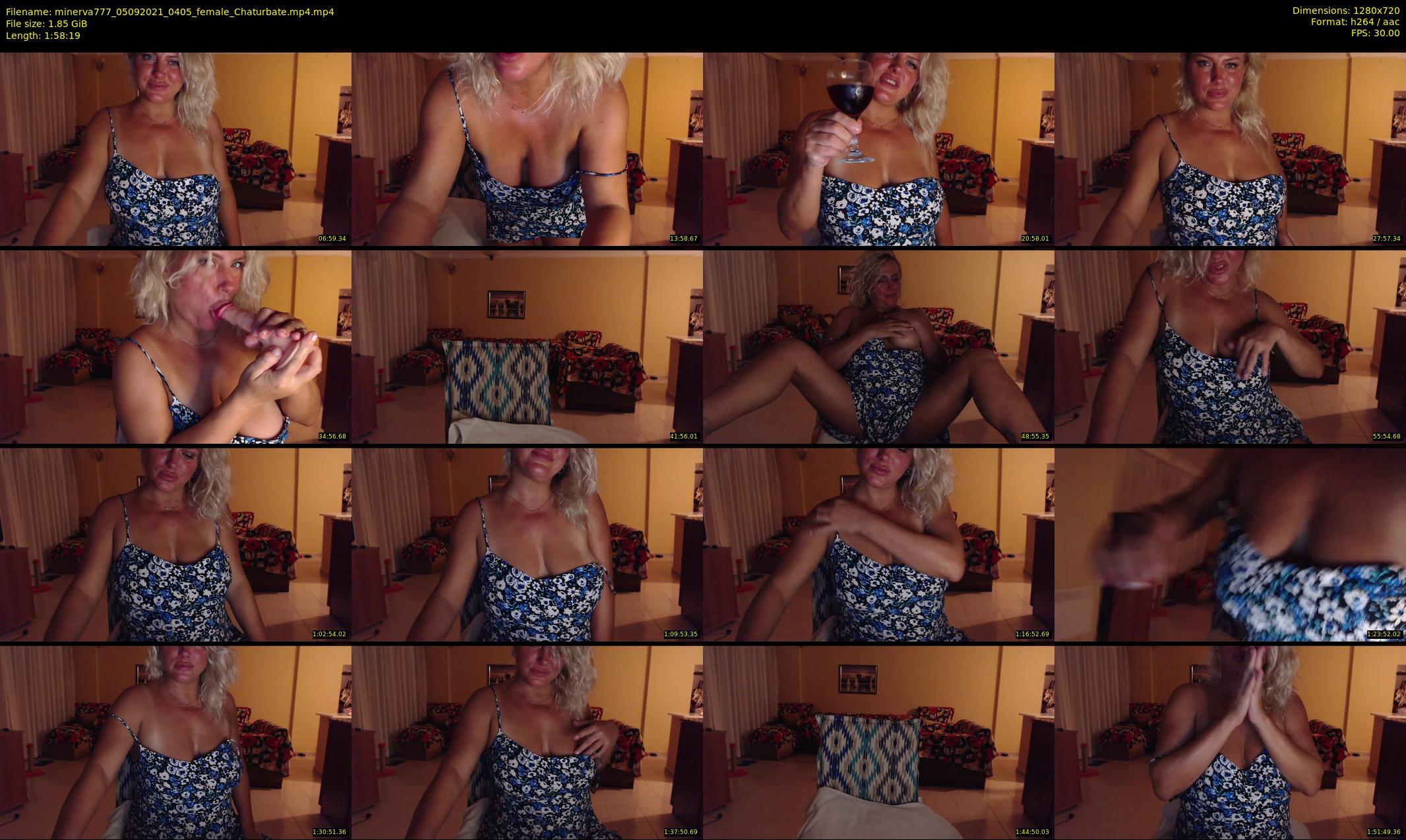 minerva777 — 119 minute Chaturbate female cam show recording, 720p, Sep 5, 2021