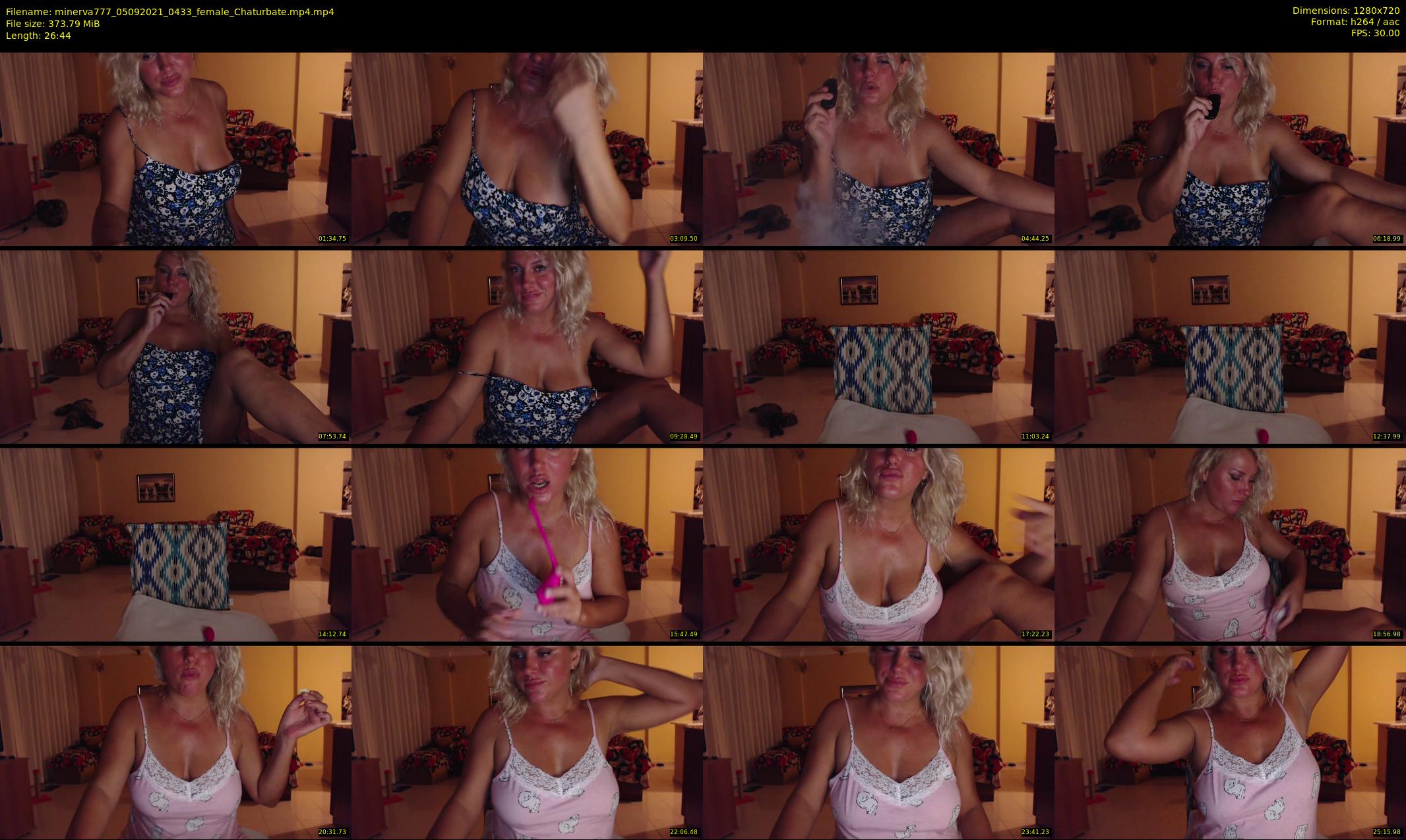 minerva777 — 27 minute Chaturbate female cam show recording, 720p, Sep 5, 2021