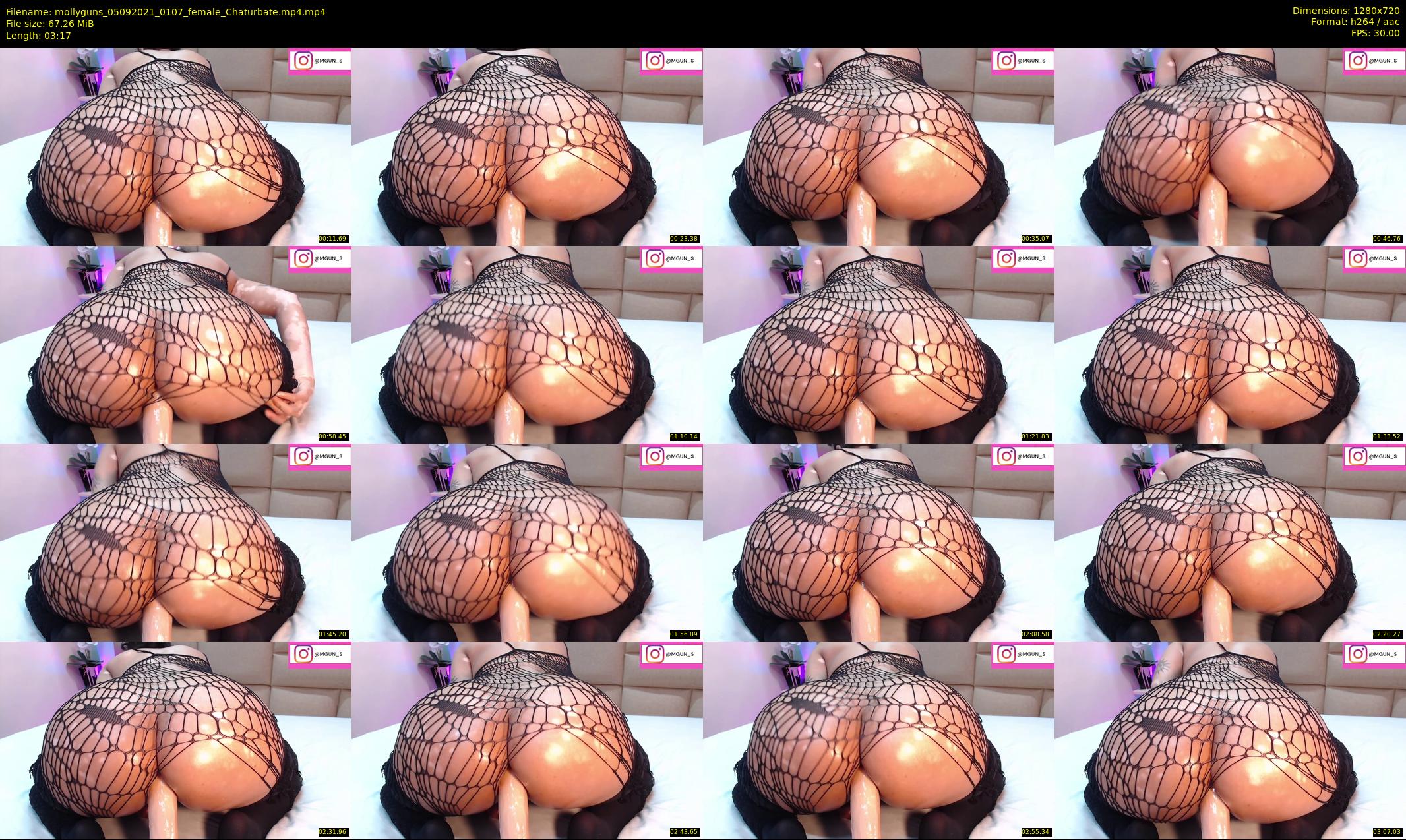 mollyguns — 4 minute Chaturbate female cam show recording, 720p, Sep 5, 2021