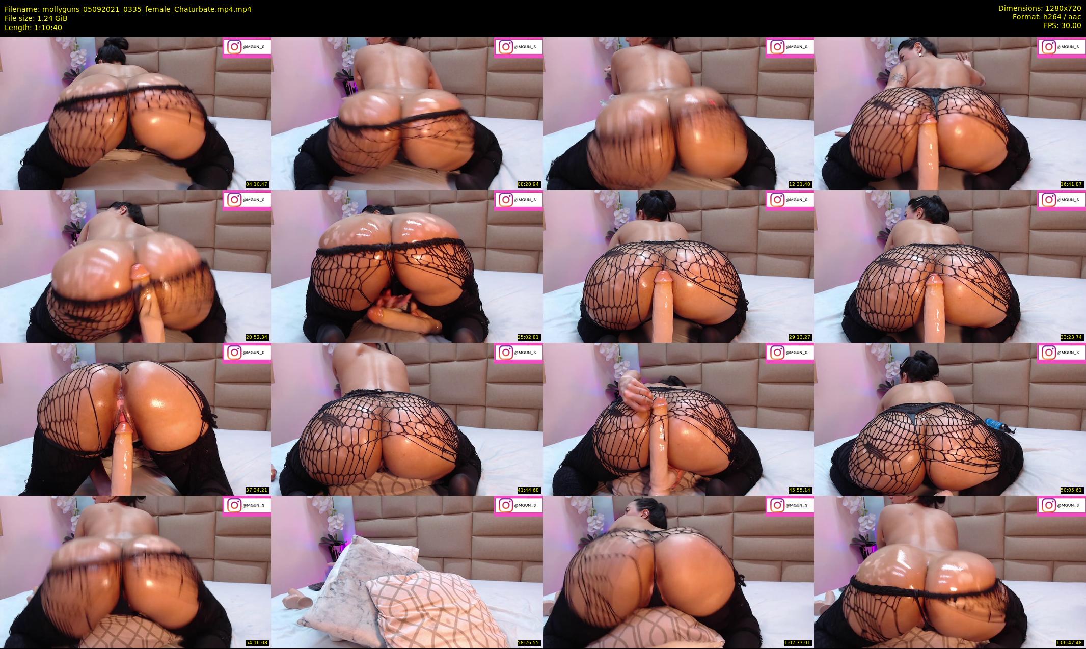 mollyguns — 71 minute Chaturbate female cam show recording, 720p, Sep 5, 2021