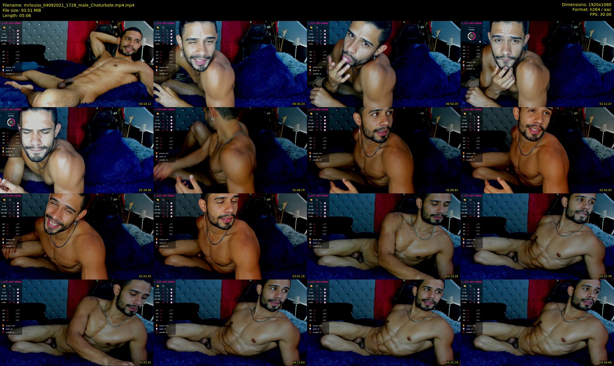 mrlouiss — 6 minute Chaturbate male cam show recording, 1080p, Sep 4, 2021