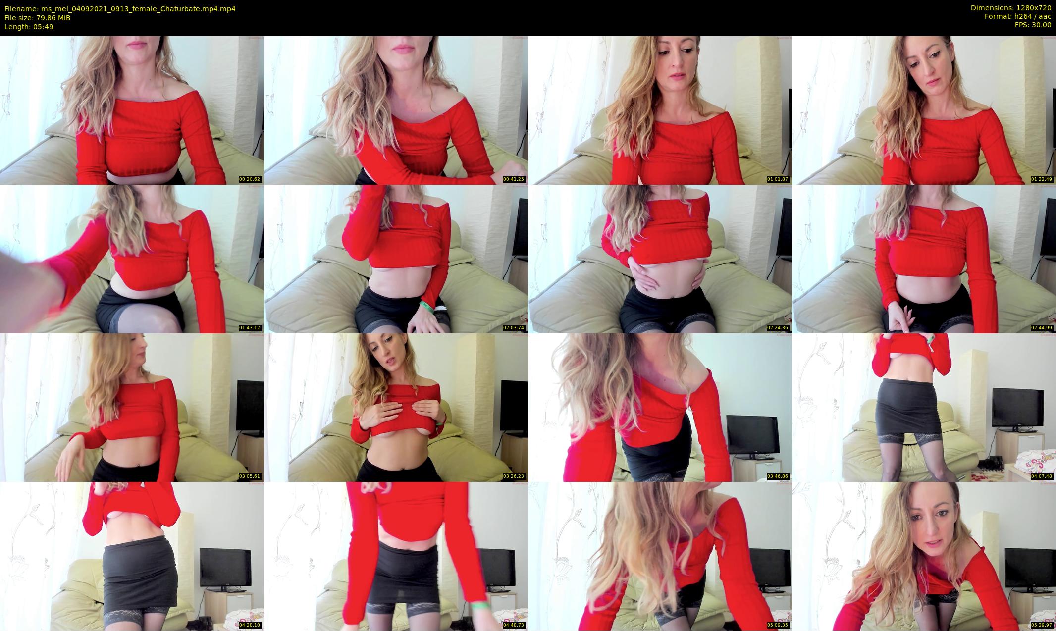 ms_mel — 6 minute Chaturbate female cam show recording, 720p, Sep 4, 2021