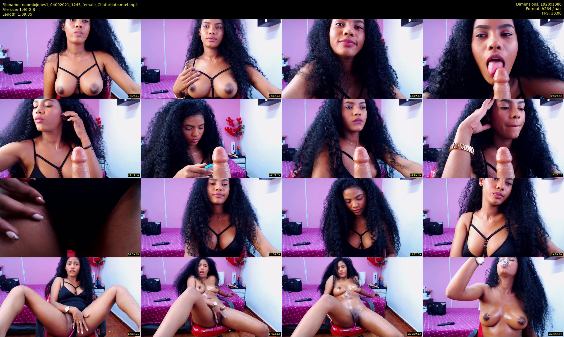 naomixjones1 — 70 minute Chaturbate female cam show recording, 1080p, Sep 4, 2021