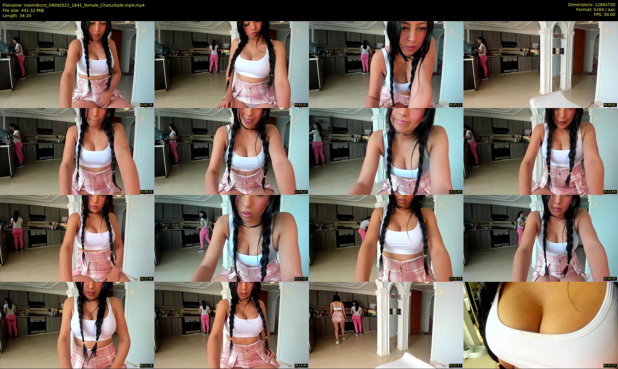 noemibcnz — 35 minute Chaturbate couple cam show recording, 720p, Sep 4, 2021