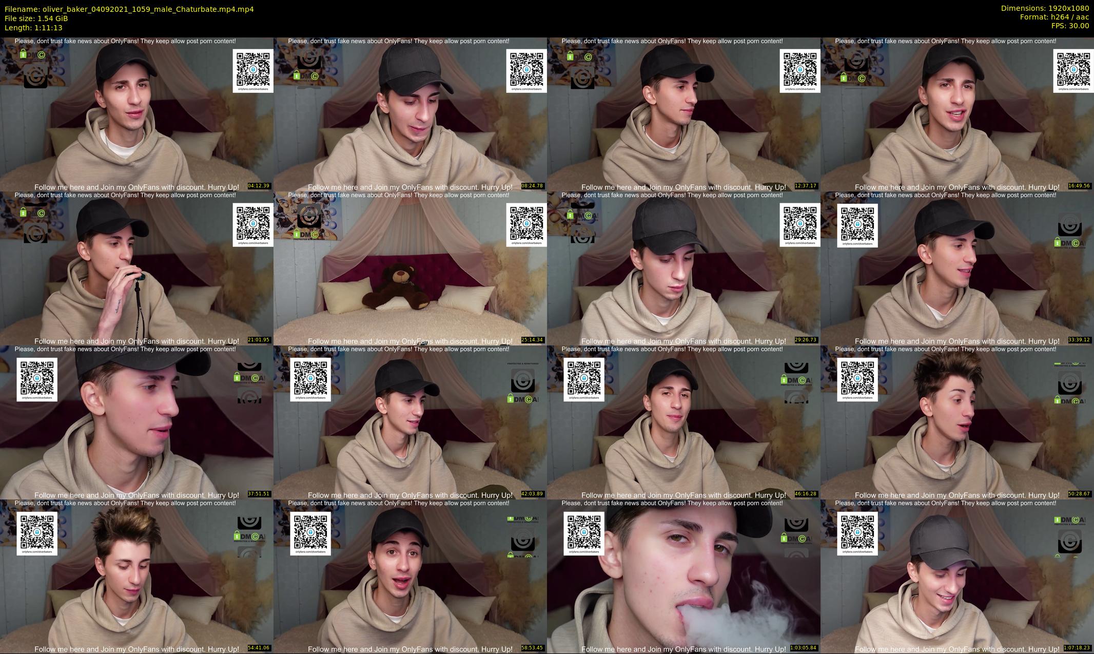 oliver_baker — 72 minute Chaturbate male cam show recording, 1080p, Sep 4, 2021