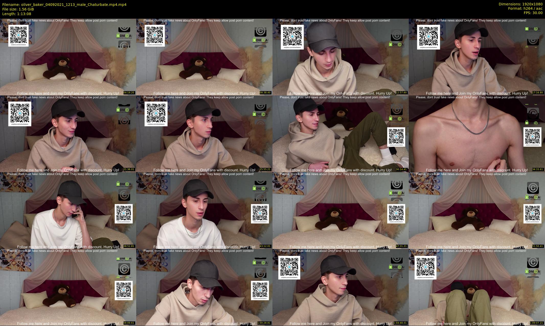 oliver_baker — 74 minute Chaturbate male cam show recording, 1080p, Sep 4, 2021