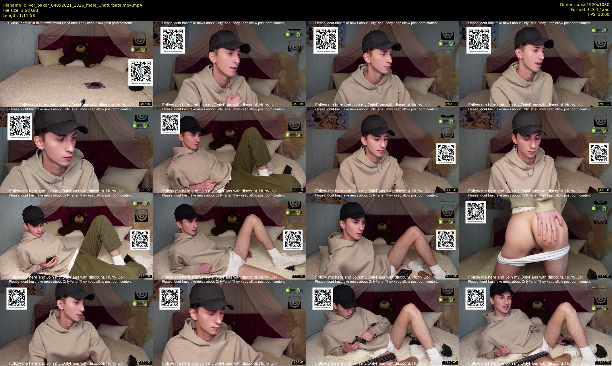 oliver_baker — 72 minute Chaturbate male cam show recording, 1080p, Sep 4, 2021