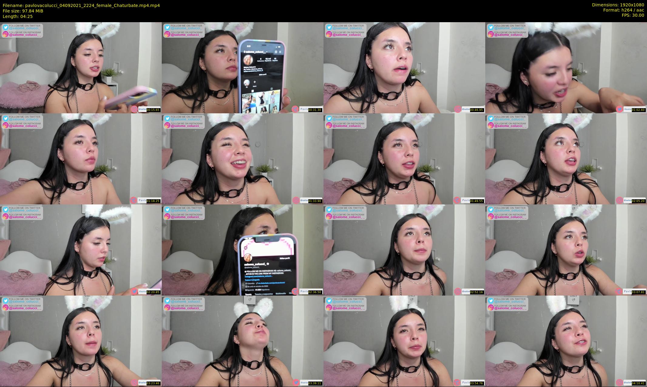 pavlovacolucci — 5 minute Chaturbate female cam show recording, 1080p, Sep 4, 2021