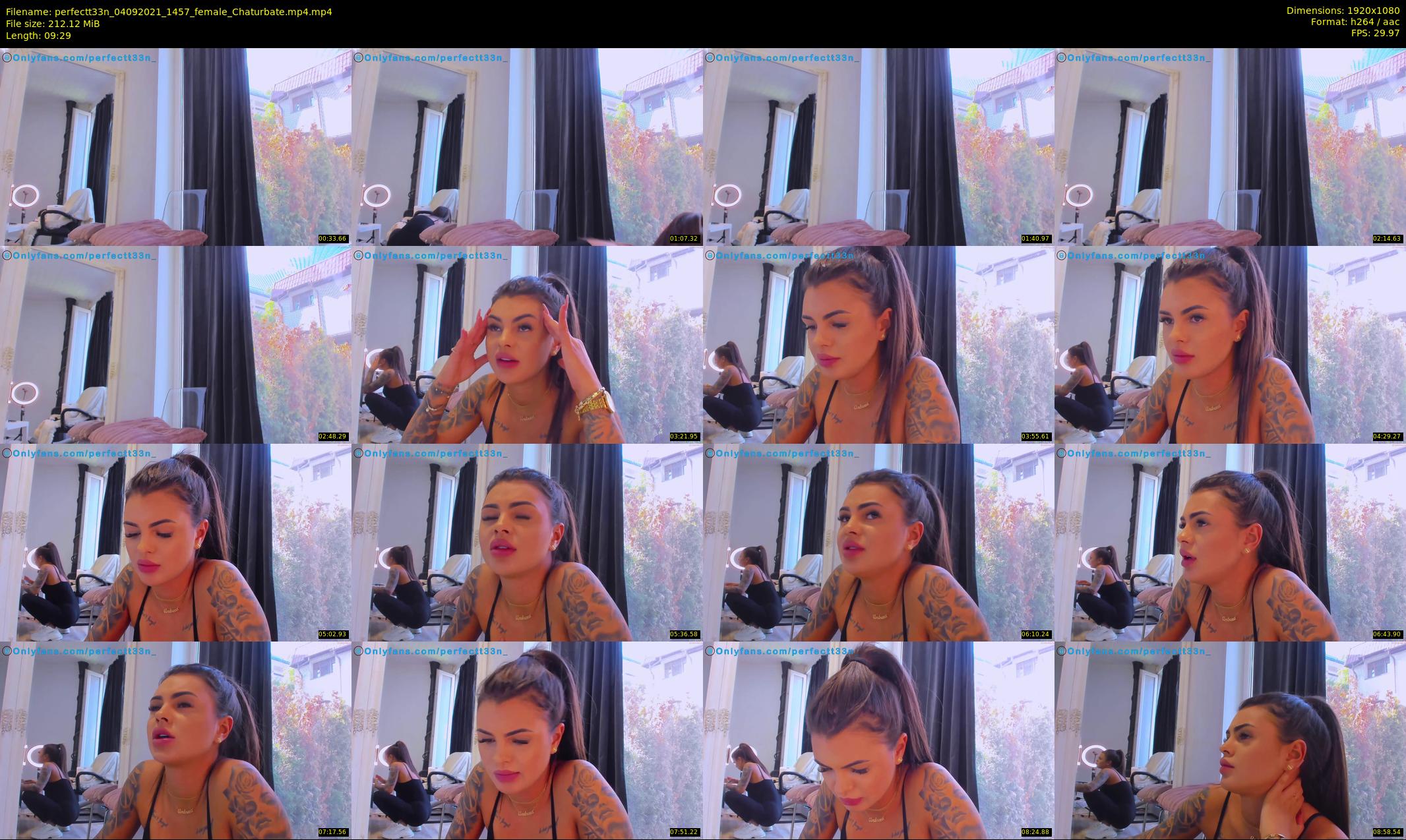 perfectt33n — 10 minute Chaturbate female cam show recording, 1080p, Sep 4, 2021