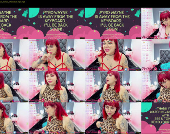 pyrowayne — 27 minute Chaturbate female cam show recording, 1080p, Sep 5, 2021