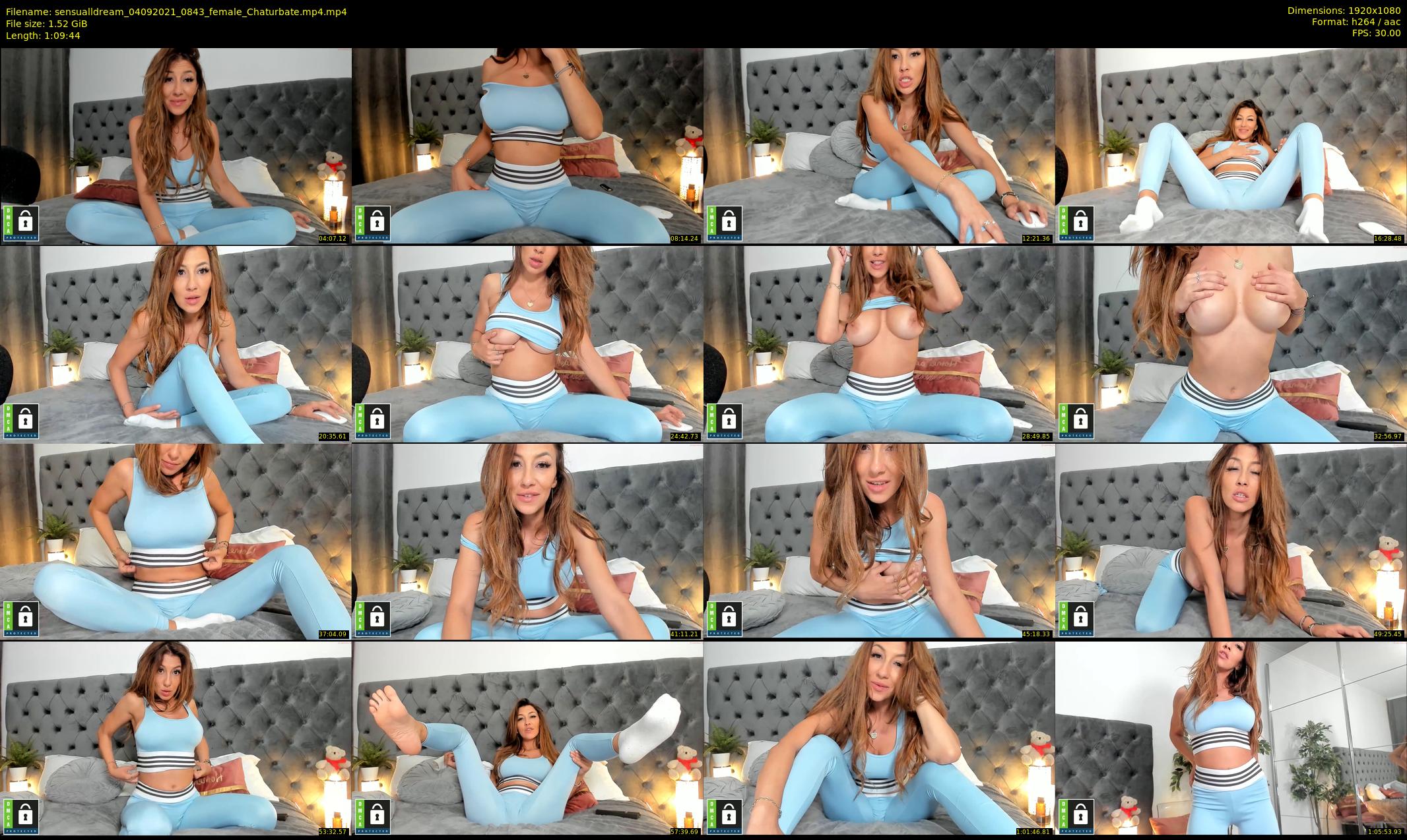 sensualldream — 70 minute Chaturbate female cam show recording, 1080p, Sep 4, 2021