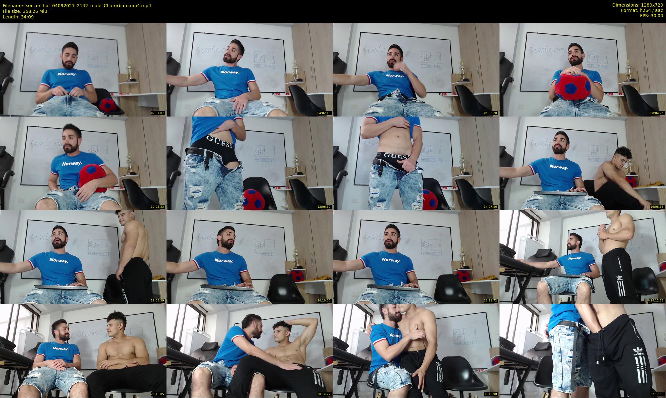soccer_hot — 35 minute Chaturbate male cam show recording, 720p, Sep 4, 2021