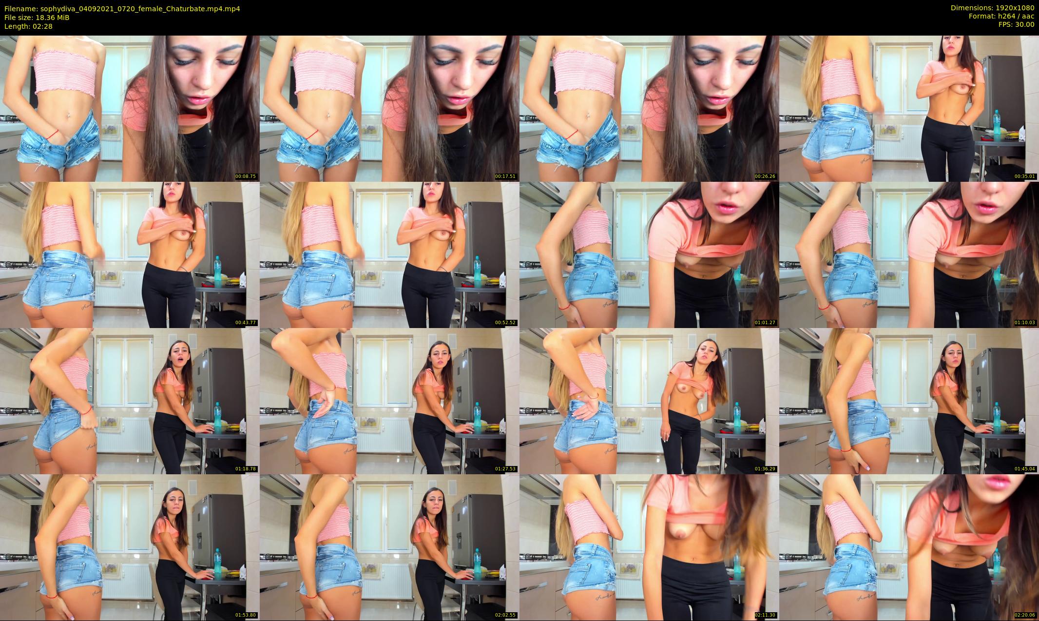 sophydiva — 3 minute Chaturbate female cam show recording, 1080p, Sep 4, 2021