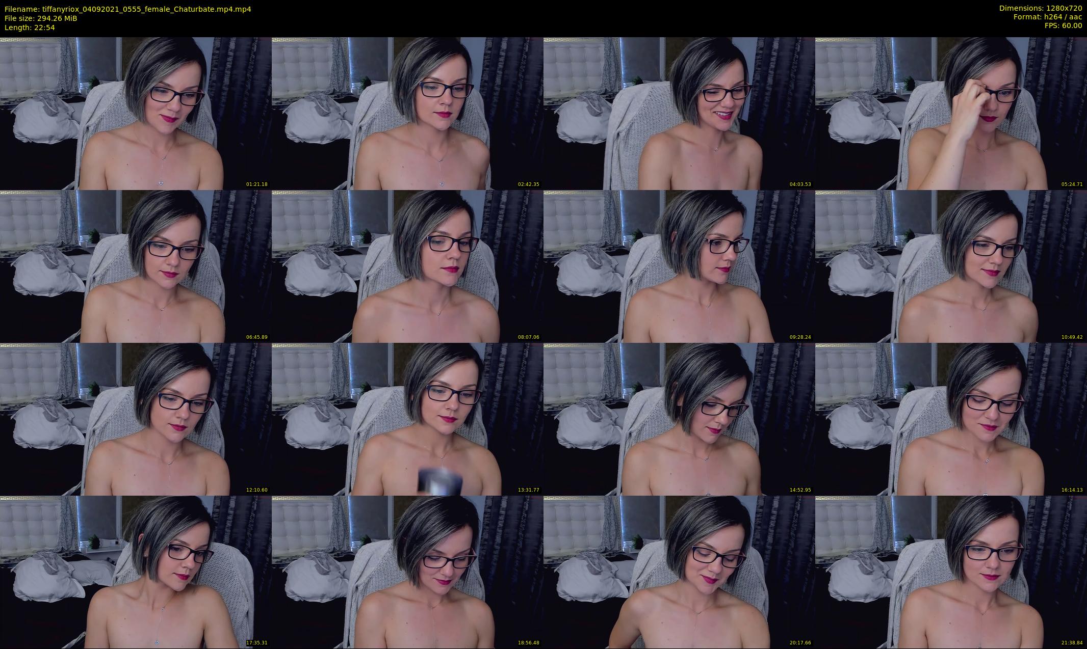 tiffanyriox — 23 minute Chaturbate female cam show recording, 720p, Sep 4, 2021