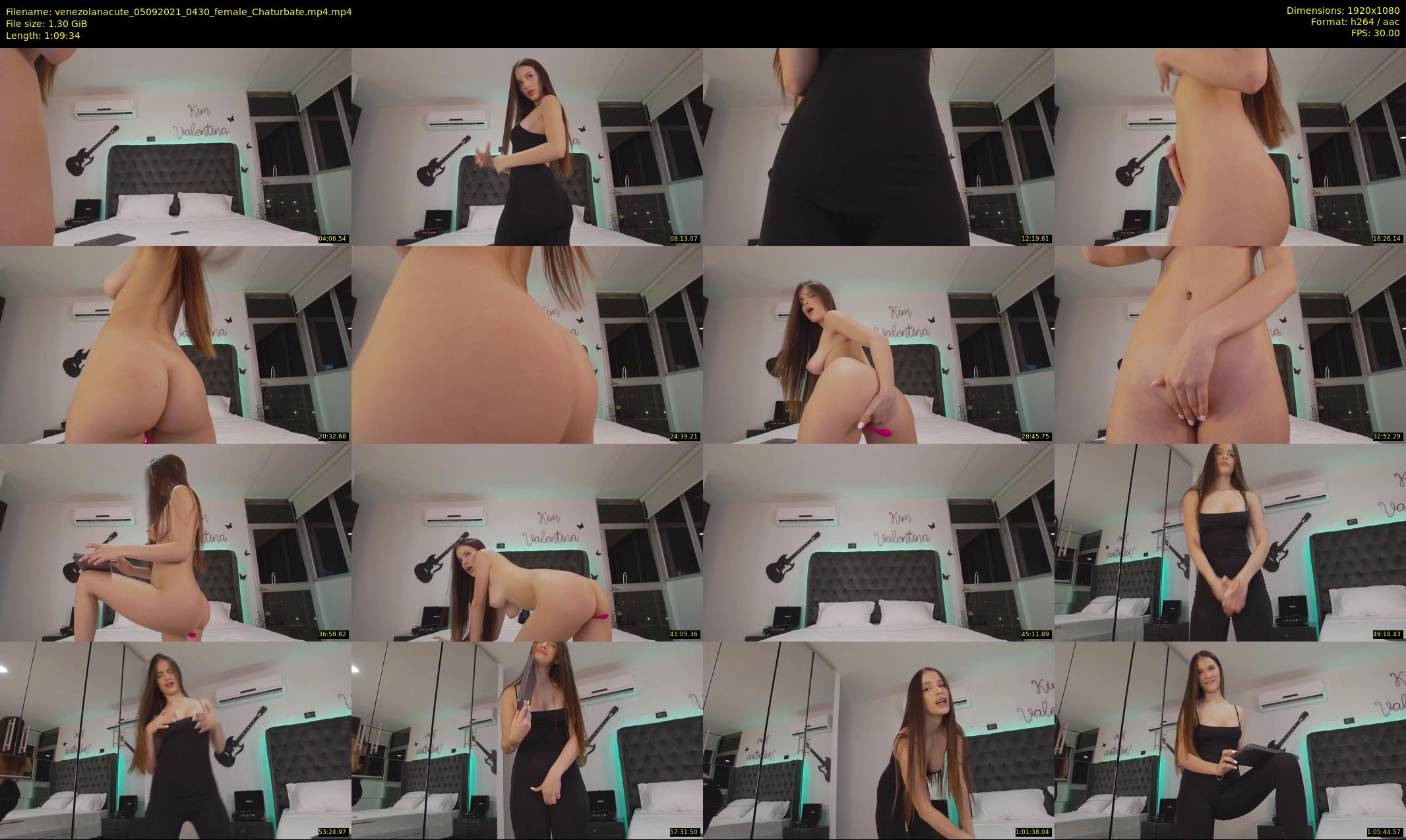 venezolanacute — 70 minute Chaturbate female cam show recording, 1080p, Sep 5, 2021