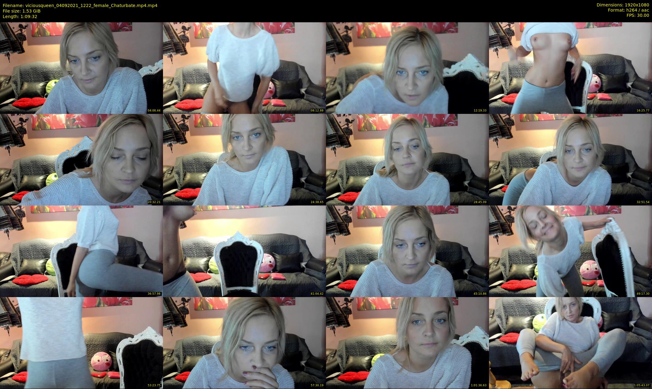 viciousqueen — 70 minute Chaturbate female cam show recording, 1080p, Sep 4, 2021