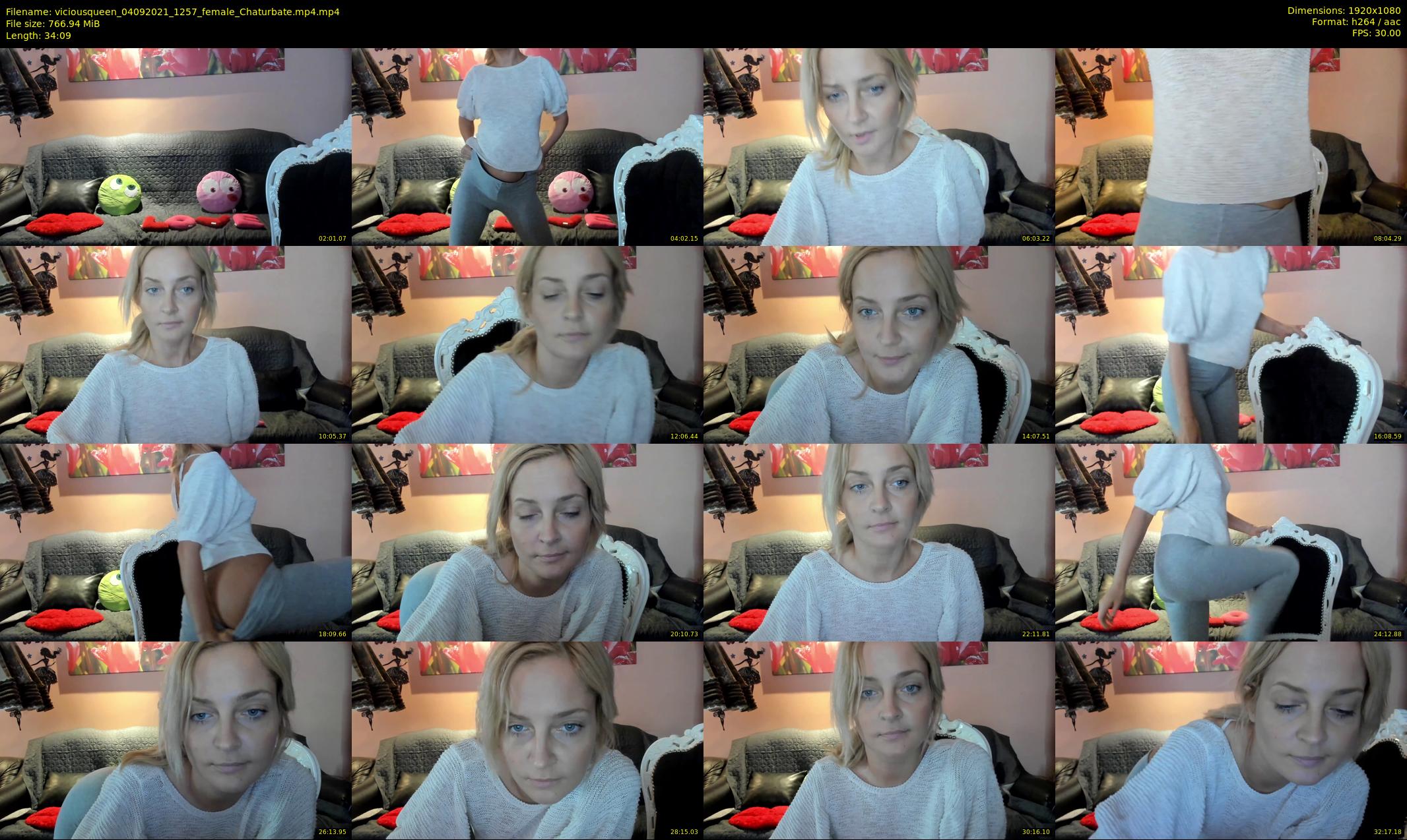 viciousqueen — 35 minute Chaturbate female cam show recording, 1080p, Sep 4, 2021