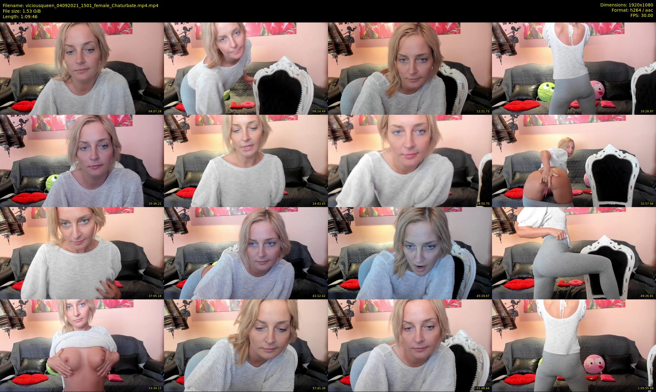 viciousqueen — 70 minute Chaturbate female cam show recording, 1080p, Sep 4, 2021
