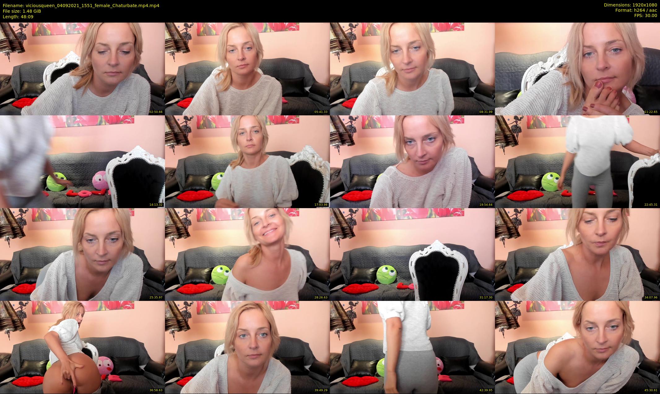 viciousqueen — 49 minute Chaturbate female cam show recording, 1080p, Sep 4, 2021