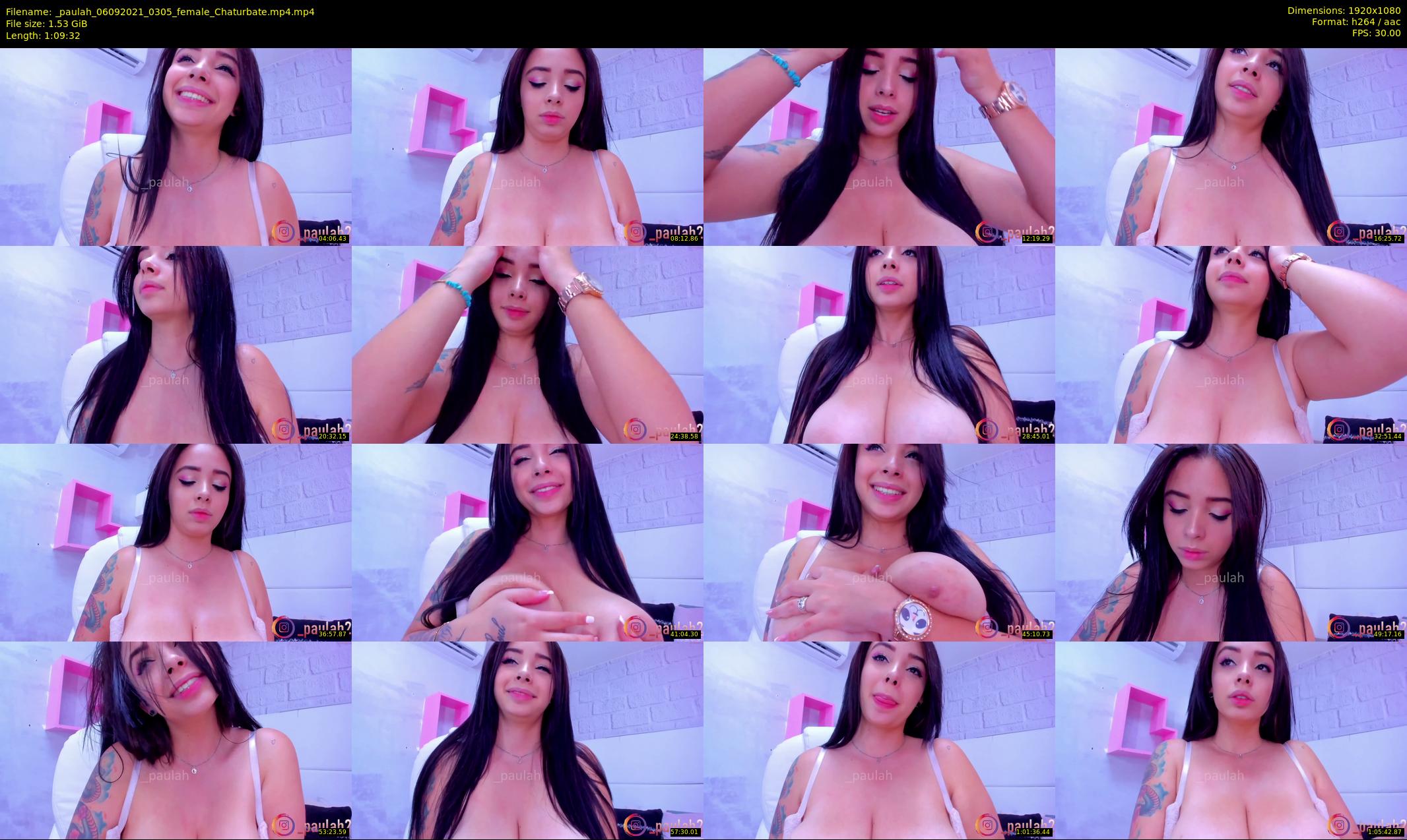 _paulah — 70 minute Chaturbate female cam show recording, 1080p, Sep 6, 2021