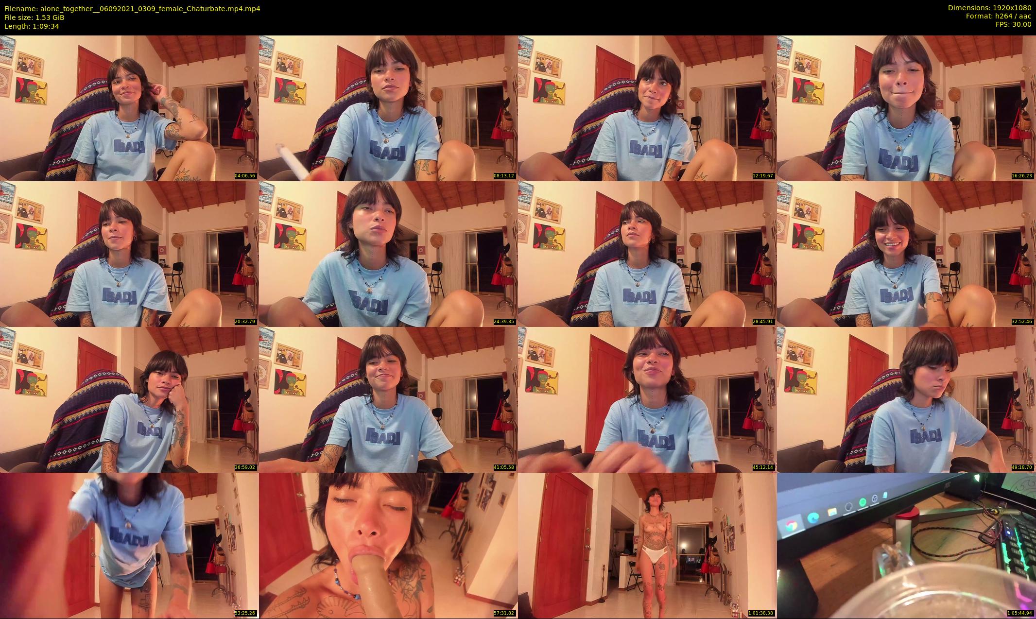 alone_together_ — 70 minute Chaturbate female cam show recording, 1080p, Sep 6, 2021