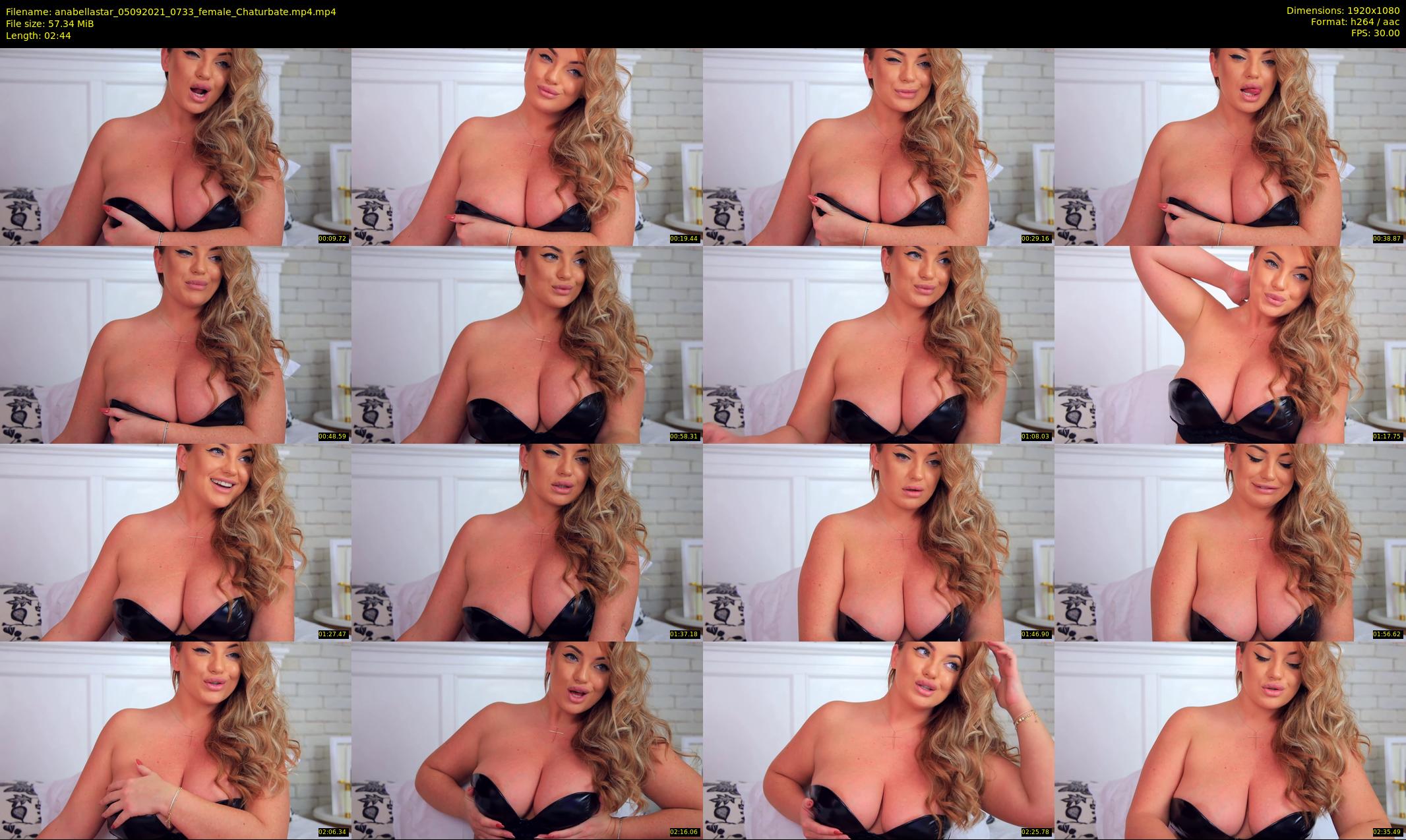 anabellastar — 3 minute Chaturbate female cam show recording, 1080p, Sep 5, 2021
