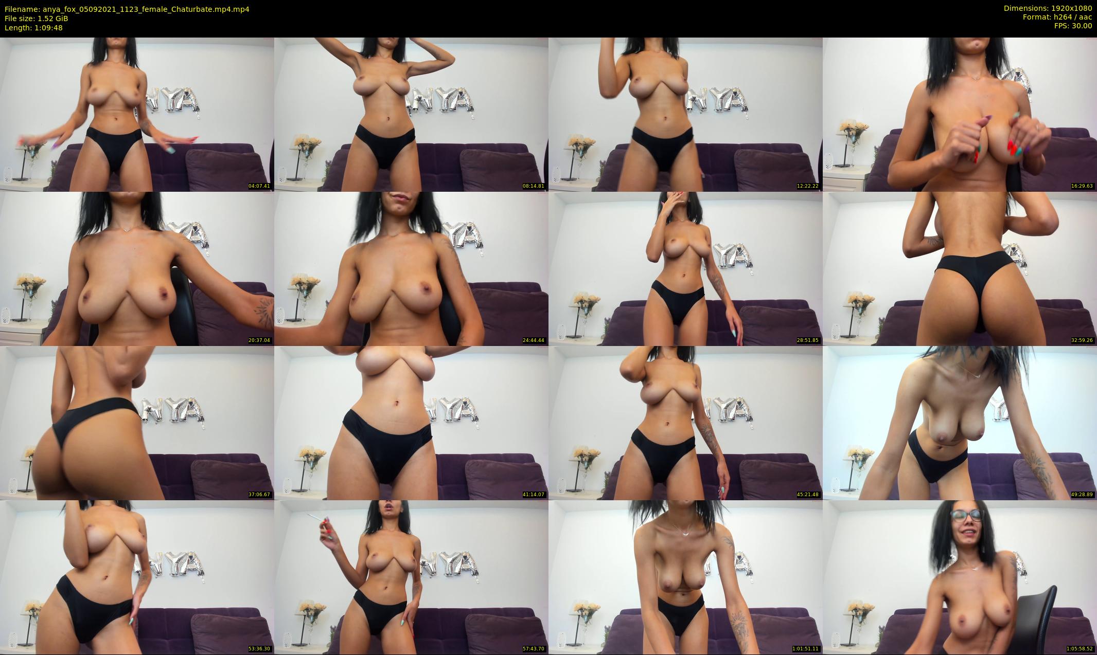 anya_fox — 70 minute Chaturbate female cam show recording, 1080p, Sep 5, 2021