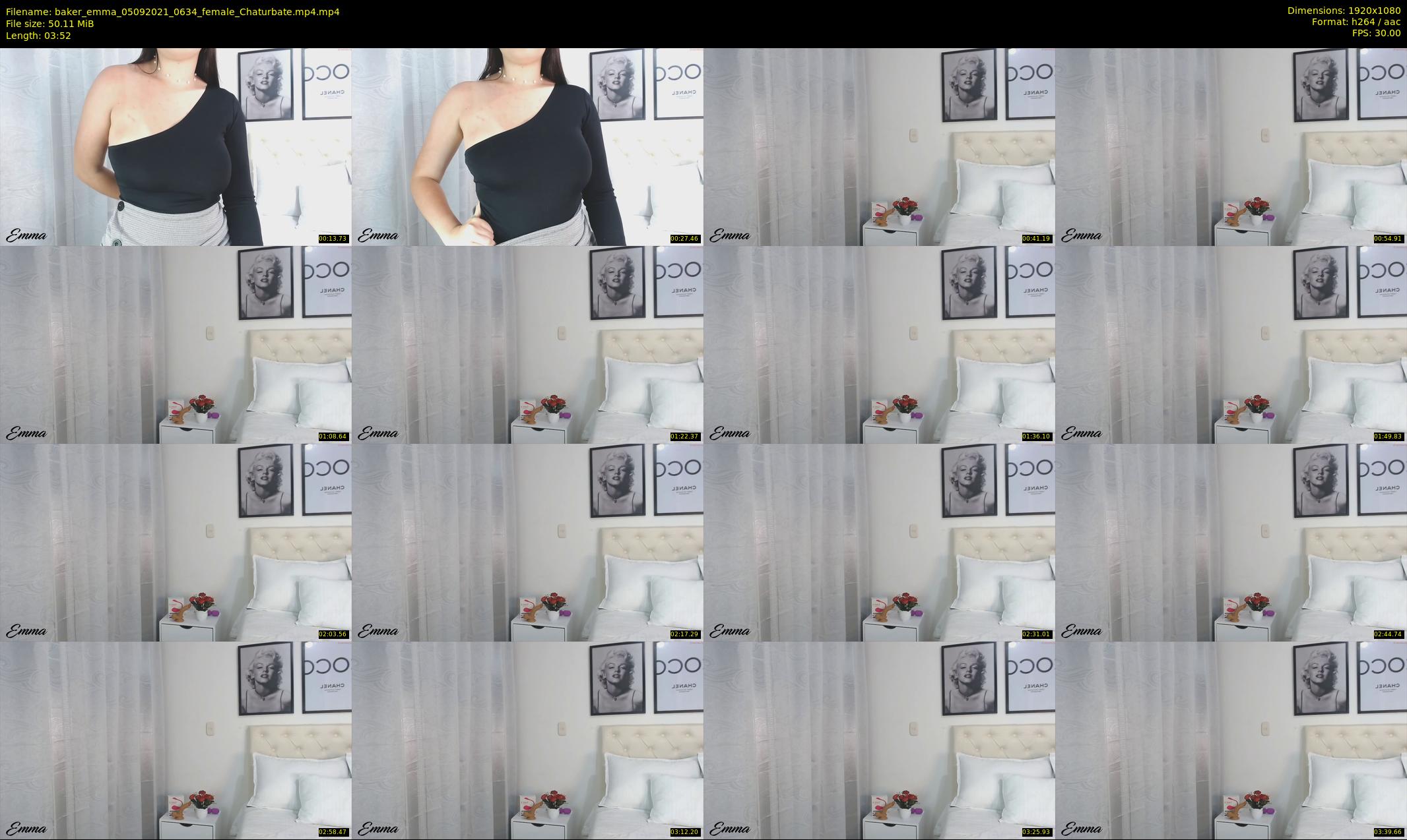 baker_emma — 4 minute Chaturbate female cam show recording, 1080p, Sep 5, 2021