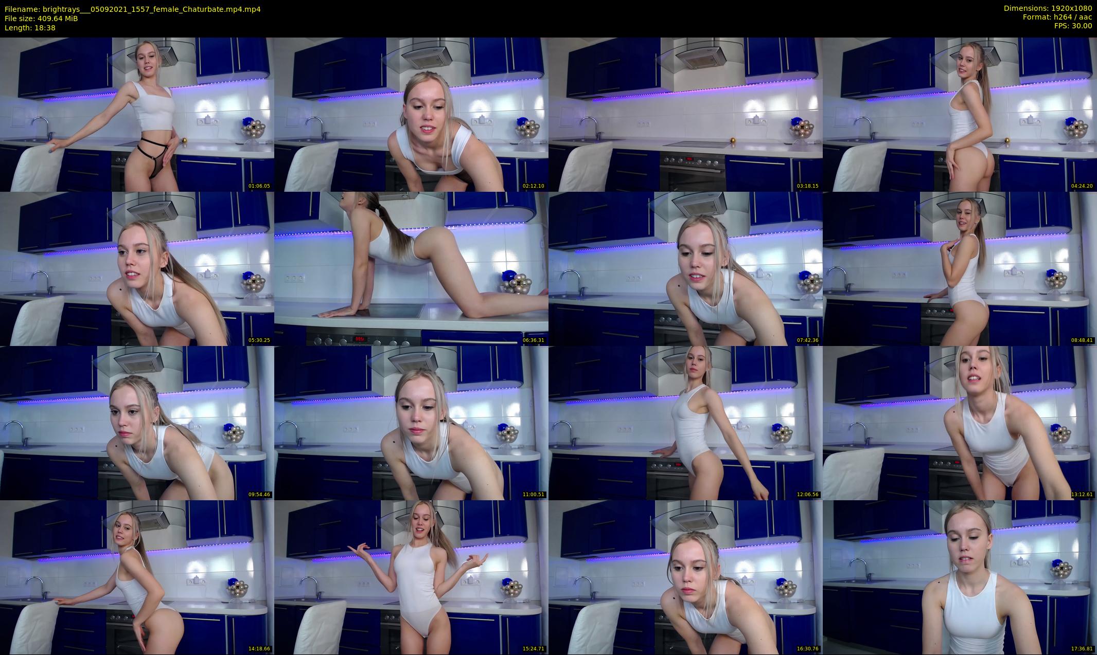 brightrays__ — 19 minute Chaturbate female cam show recording, 1080p, Sep 5, 2021