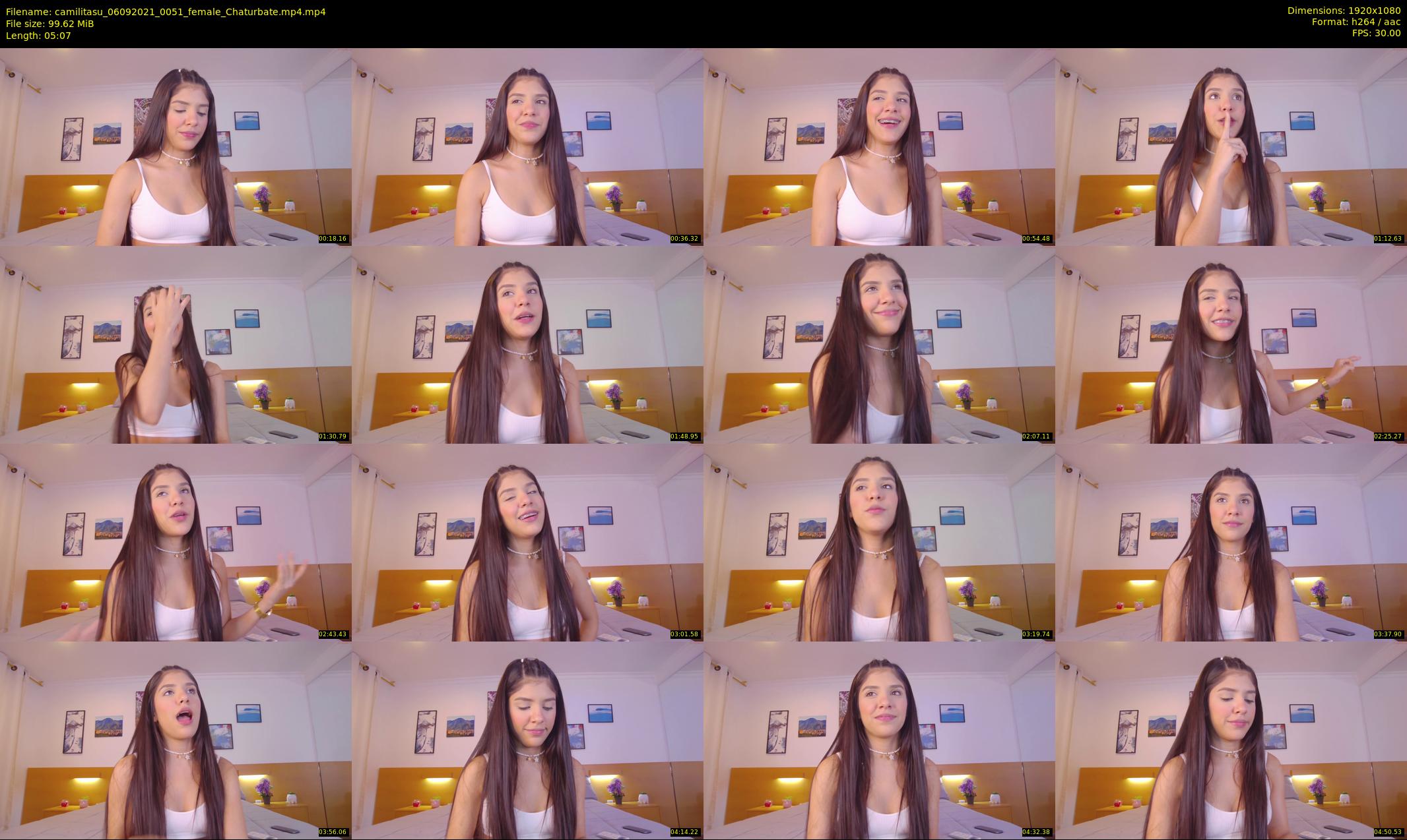 camilitasu — 6 minute Chaturbate female cam show recording, 1080p, Sep 6, 2021