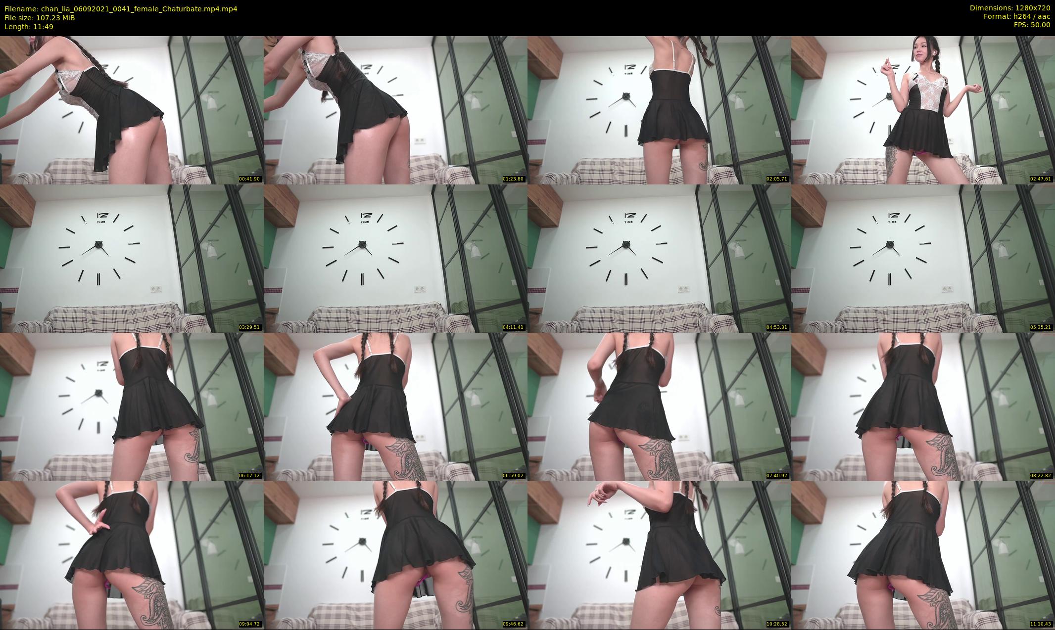 chan_lia — 12 minute Chaturbate female cam show recording, 720p, Sep 6, 2021