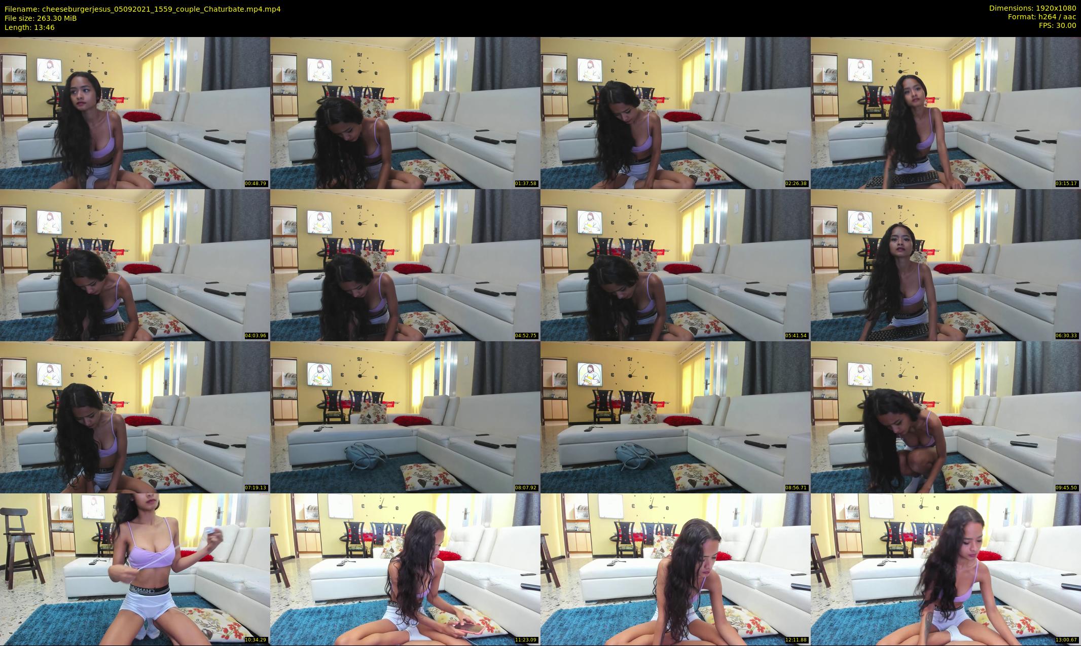 cheeseburgerjesus — 14 minute Chaturbate couple cam show recording, 1080p, Sep 5, 2021