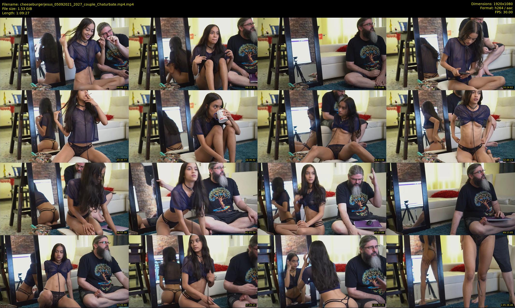 cheeseburgerjesus — 70 minute Chaturbate couple cam show recording, 1080p, Sep 5, 2021