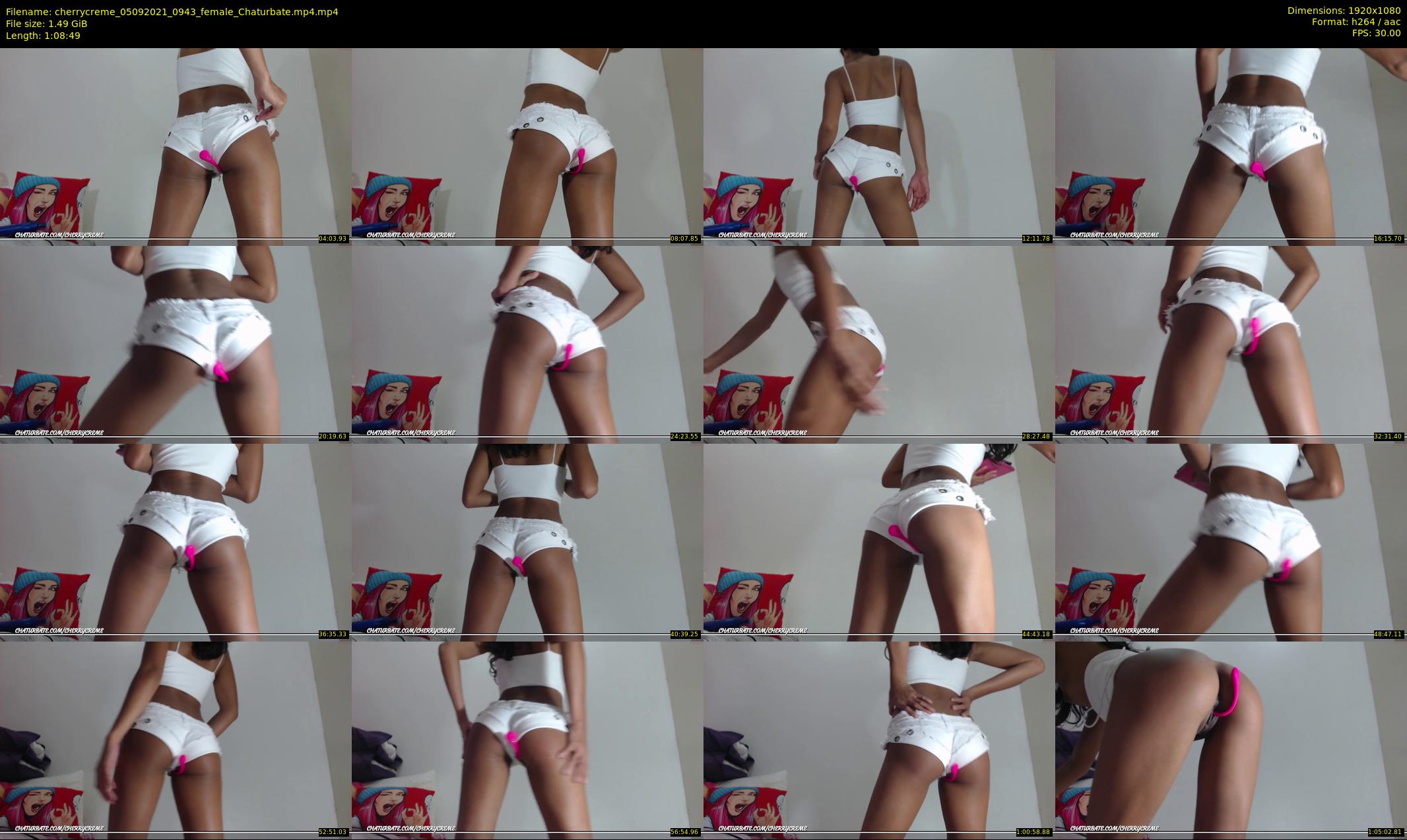 cherrycreme — 69 minute Chaturbate female cam show recording, 1080p, Sep 5, 2021
