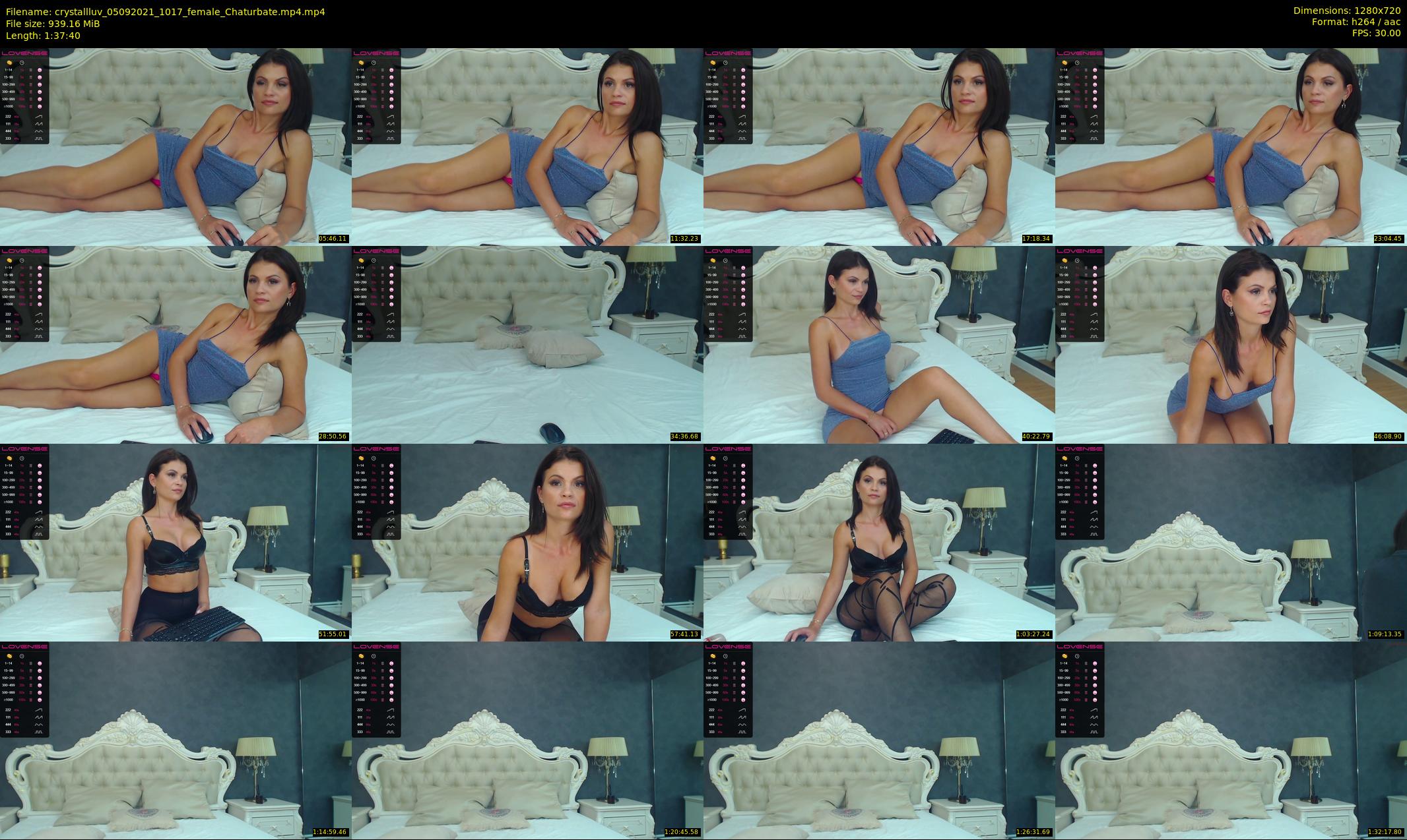 crystallluv — 98 minute Chaturbate female cam show recording, 720p, Sep 5, 2021
