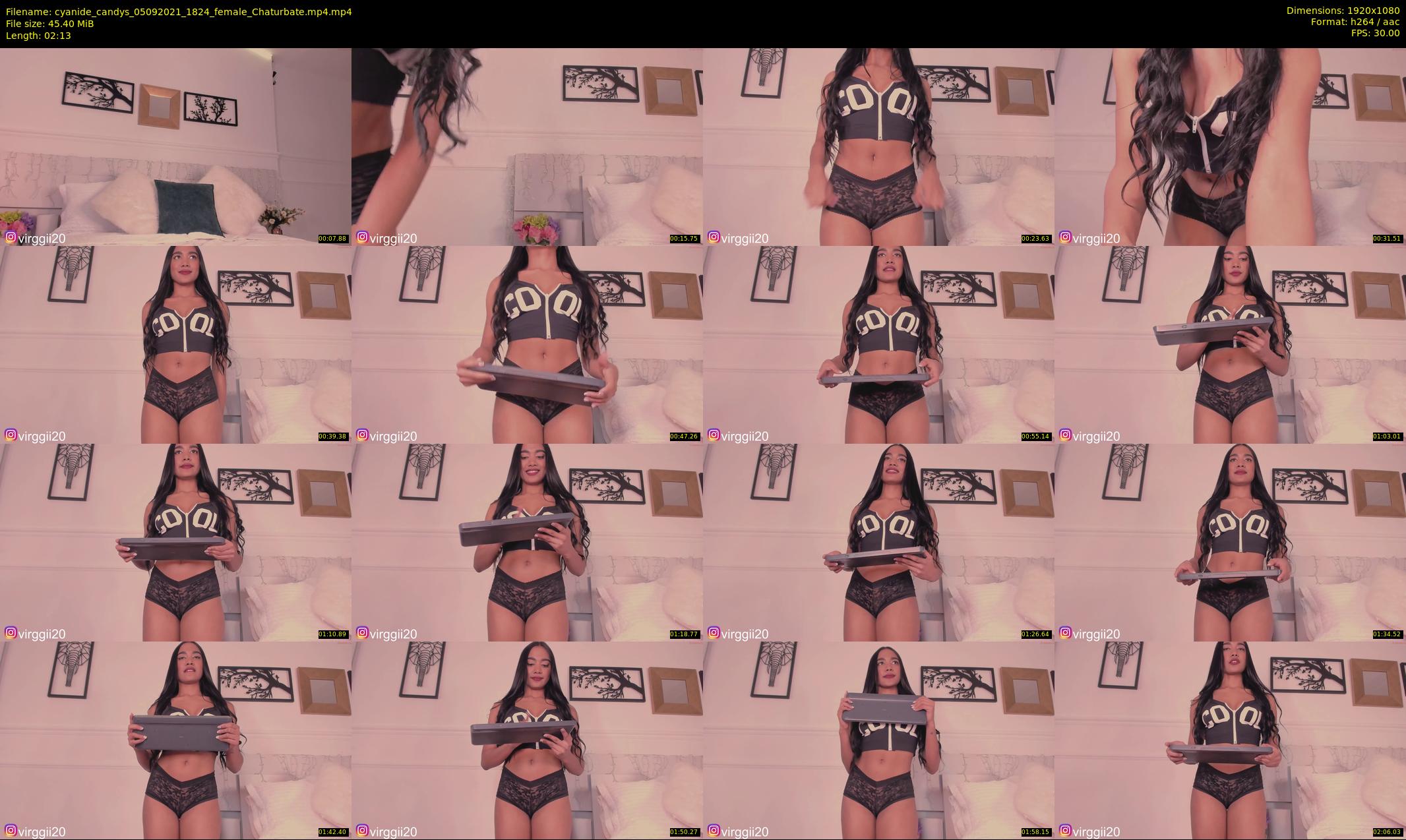 cyanide_candys — 3 minute Chaturbate female cam show recording, 1080p, Sep 5, 2021