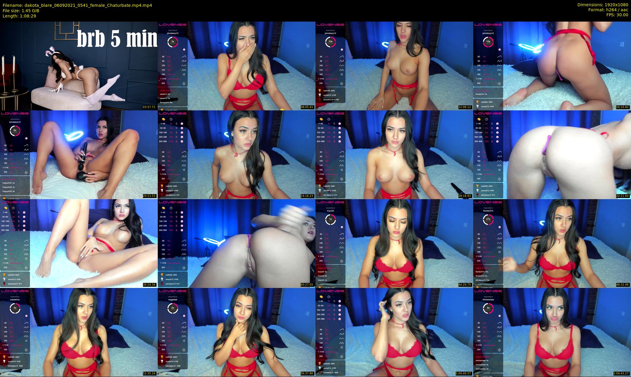dakota_blare — 69 minute Chaturbate female cam show recording, 1080p, Sep 6, 2021