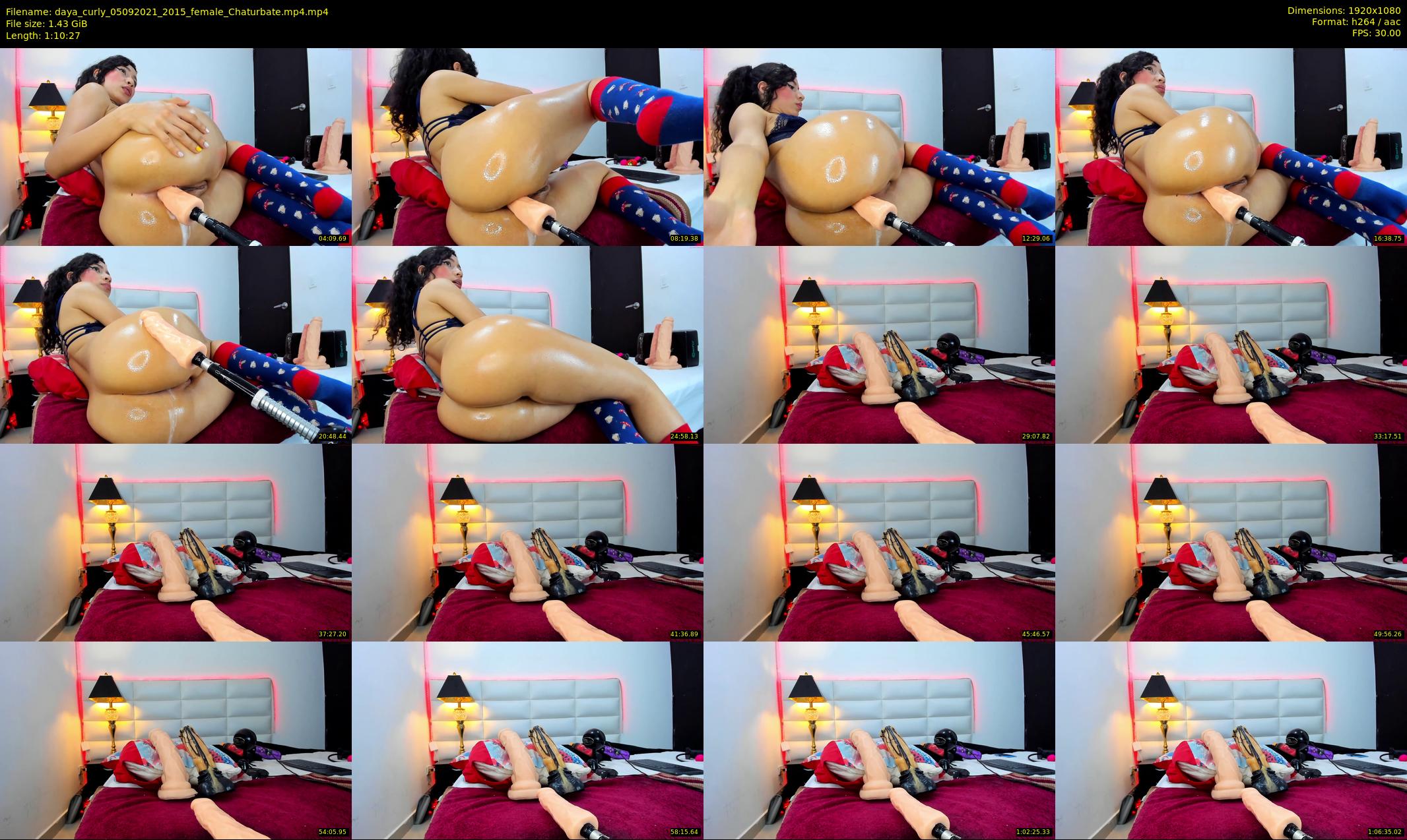 daya_curly — 71 minute Chaturbate female cam show recording, 1080p, Sep 5, 2021