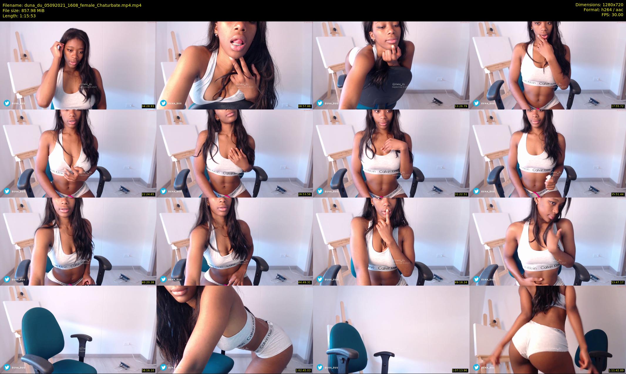 duna_du — 76 minute Chaturbate female cam show recording, 720p, Sep 5, 2021