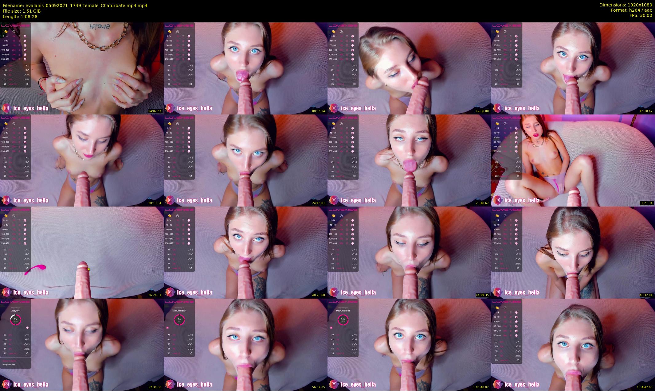 evalanis — 69 minute Chaturbate couple cam show recording, 1080p, Sep 5, 2021